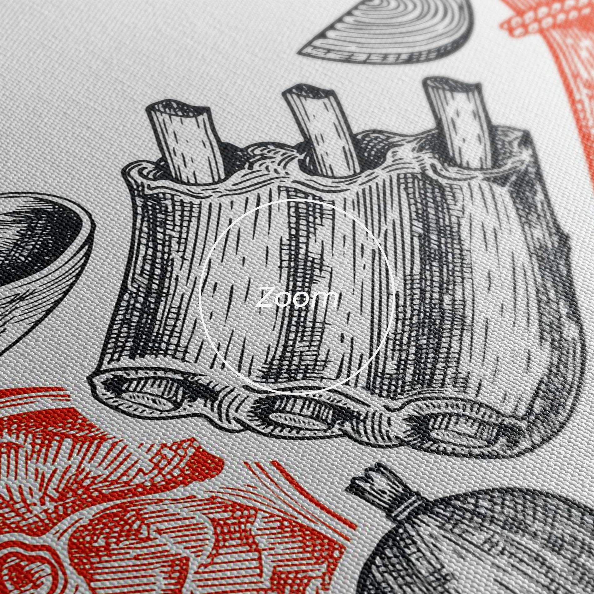 Grey Orange Meat mockup 3