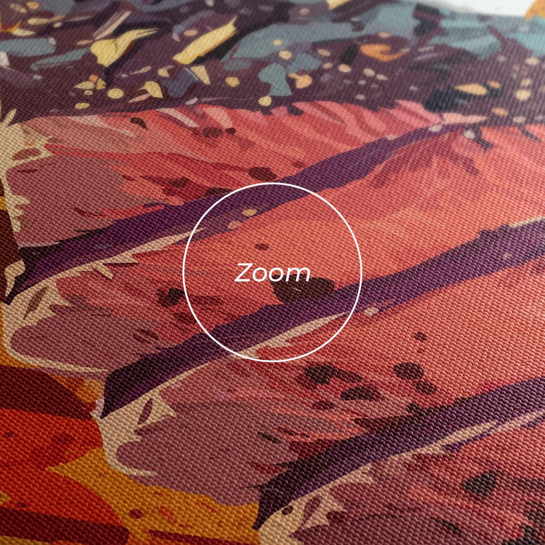 Tablou Canvas Meat Floating mockup 3