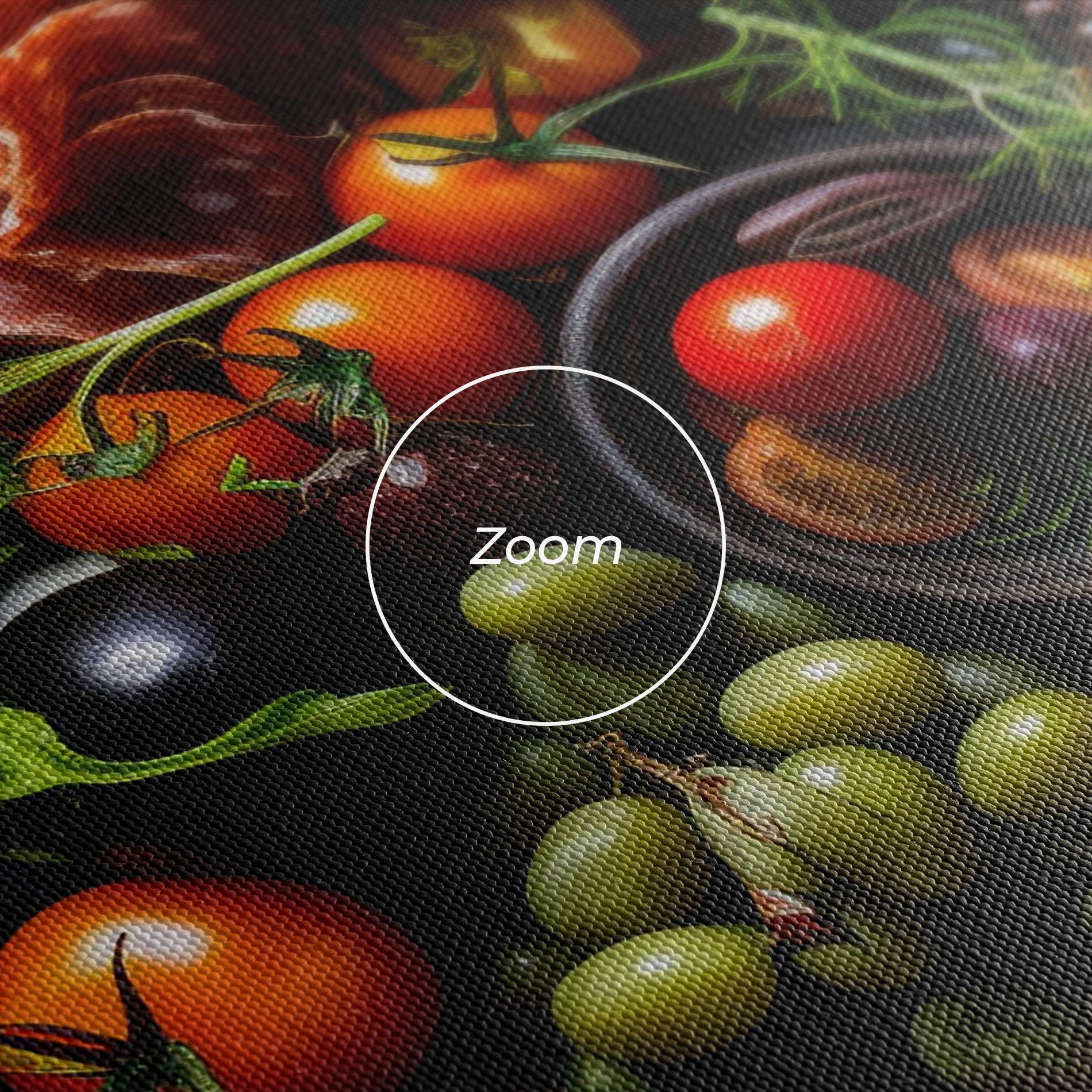 Tablou Canvas Meats Assortment mockup 3