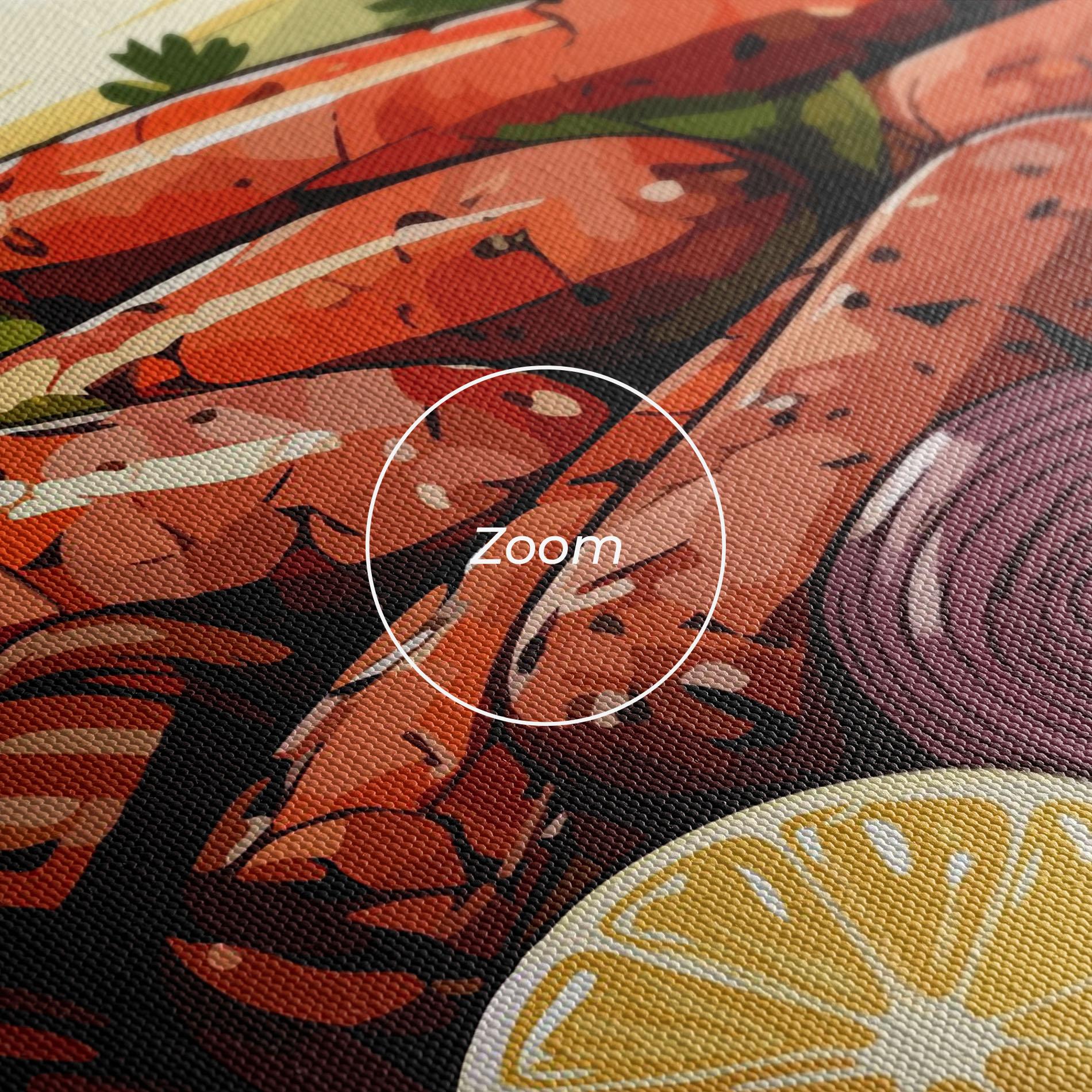 Tablou Canvas Sunset Sousages mockup 3