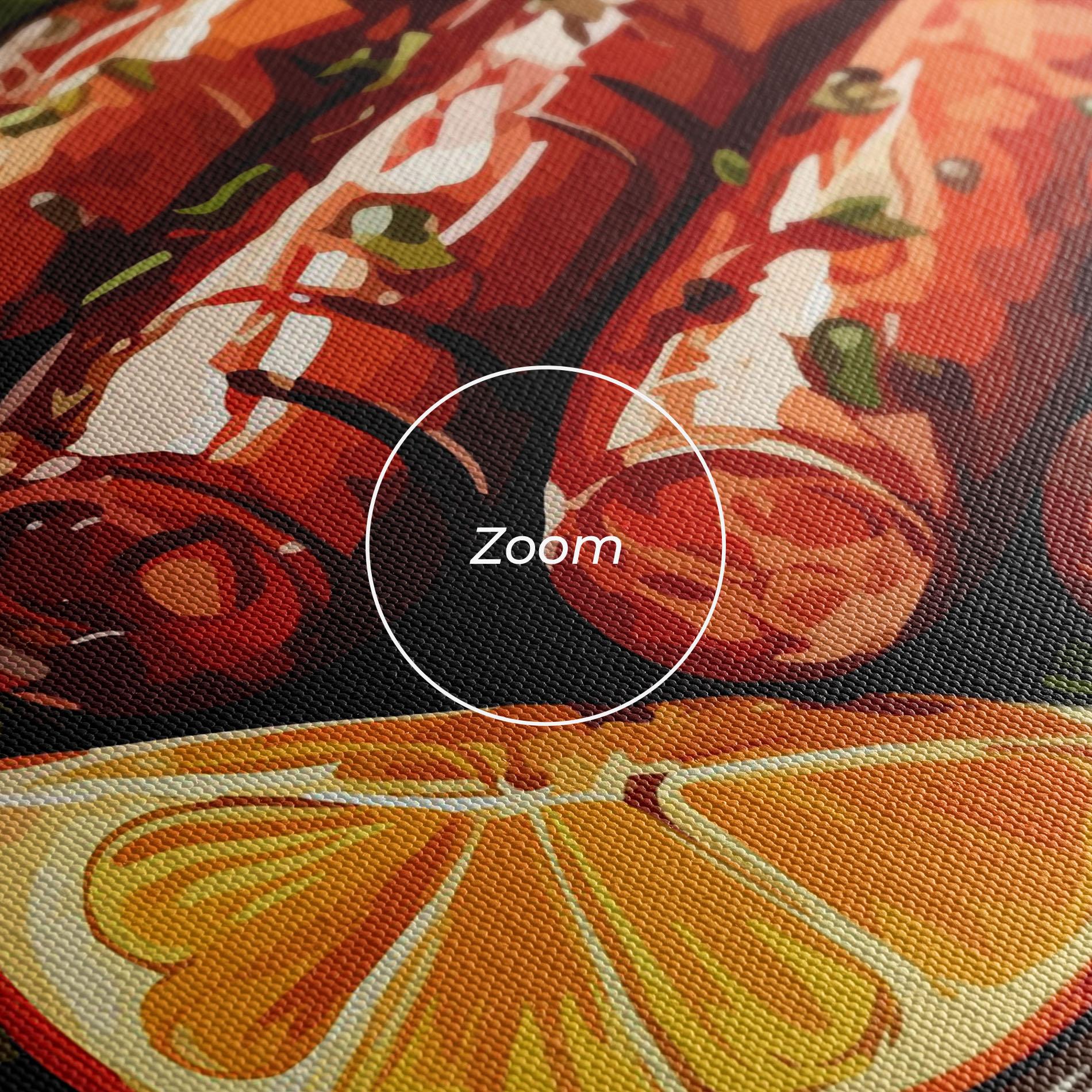 Tablou Canvas Tasty Sousages mockup 3