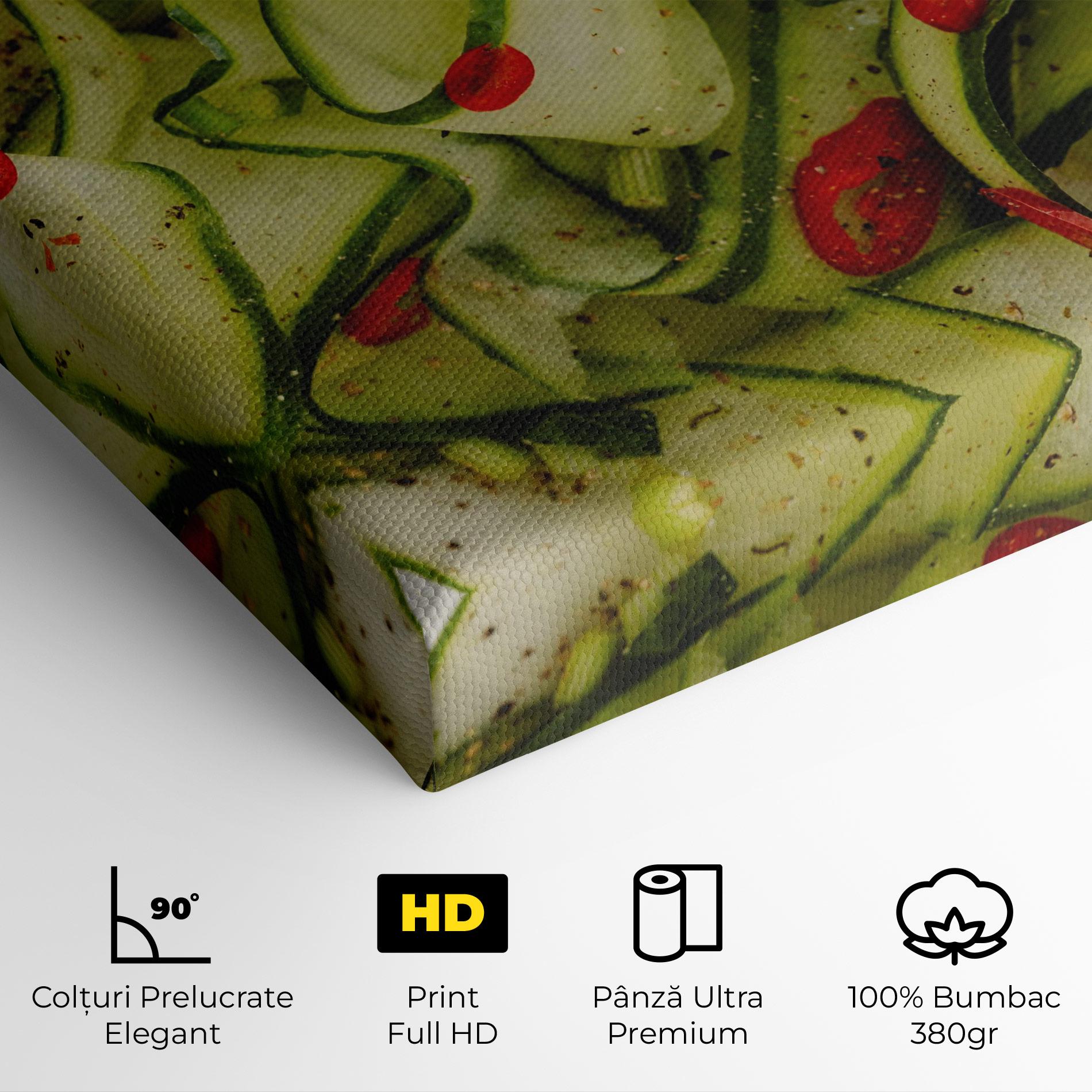 Tablou Canvas Cucumber Food mockup 4