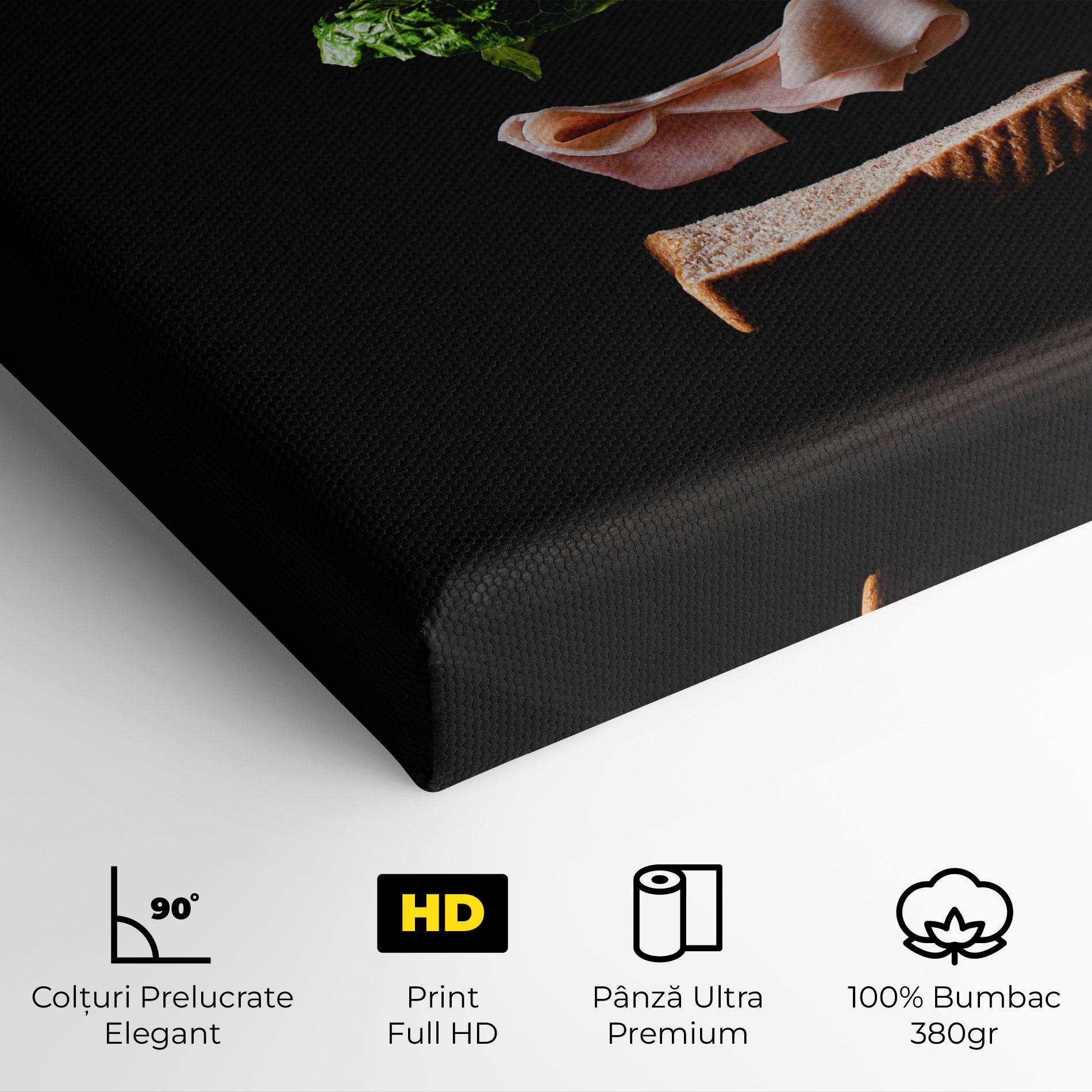 Tablou Canvas Floating Sandwich mockup 4