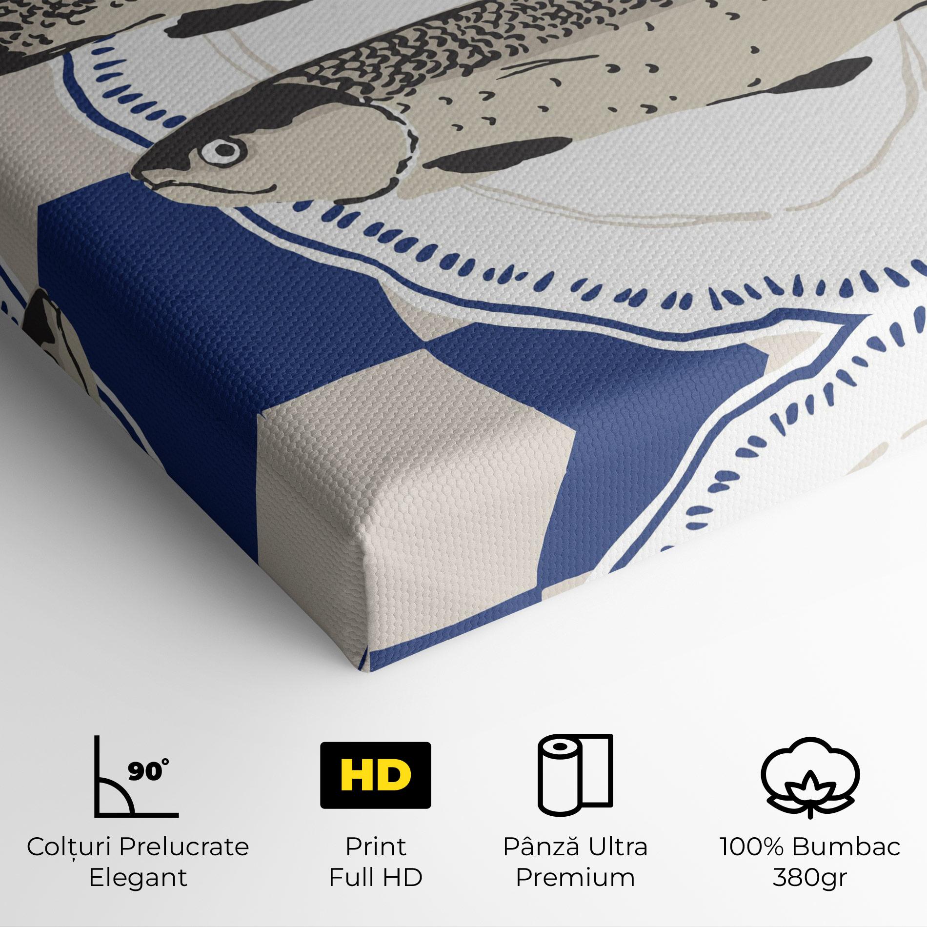 Tablou Canvas Food Fish mockup 4