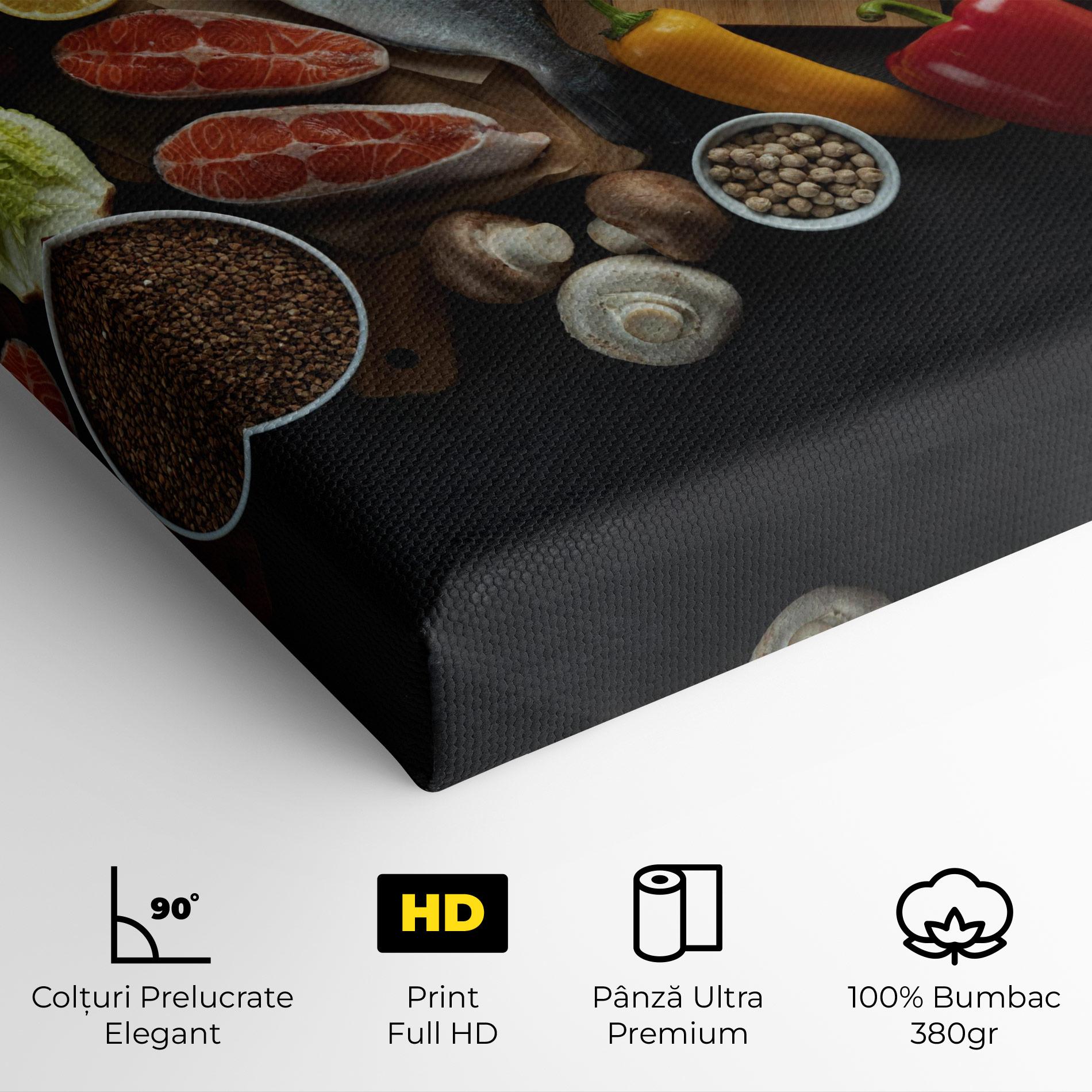 Tablou Canvas Food Ingredients mockup 4