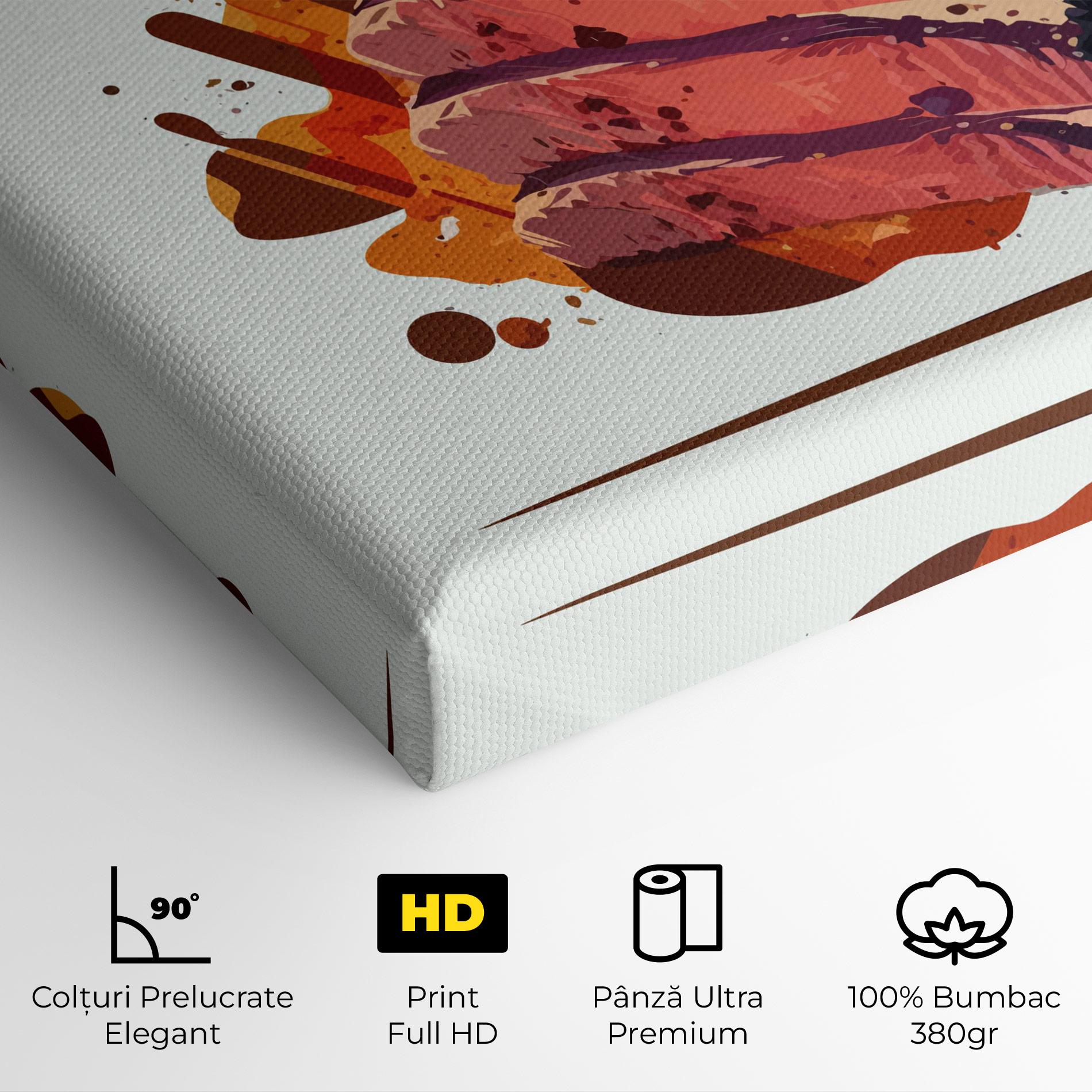 Tablou Canvas Meat Floating mockup 4