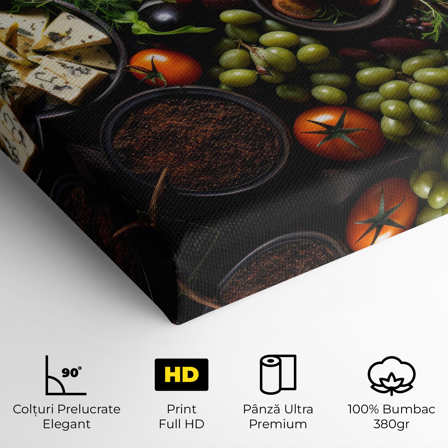 Tablou Canvas Meats Assortment mockup 4