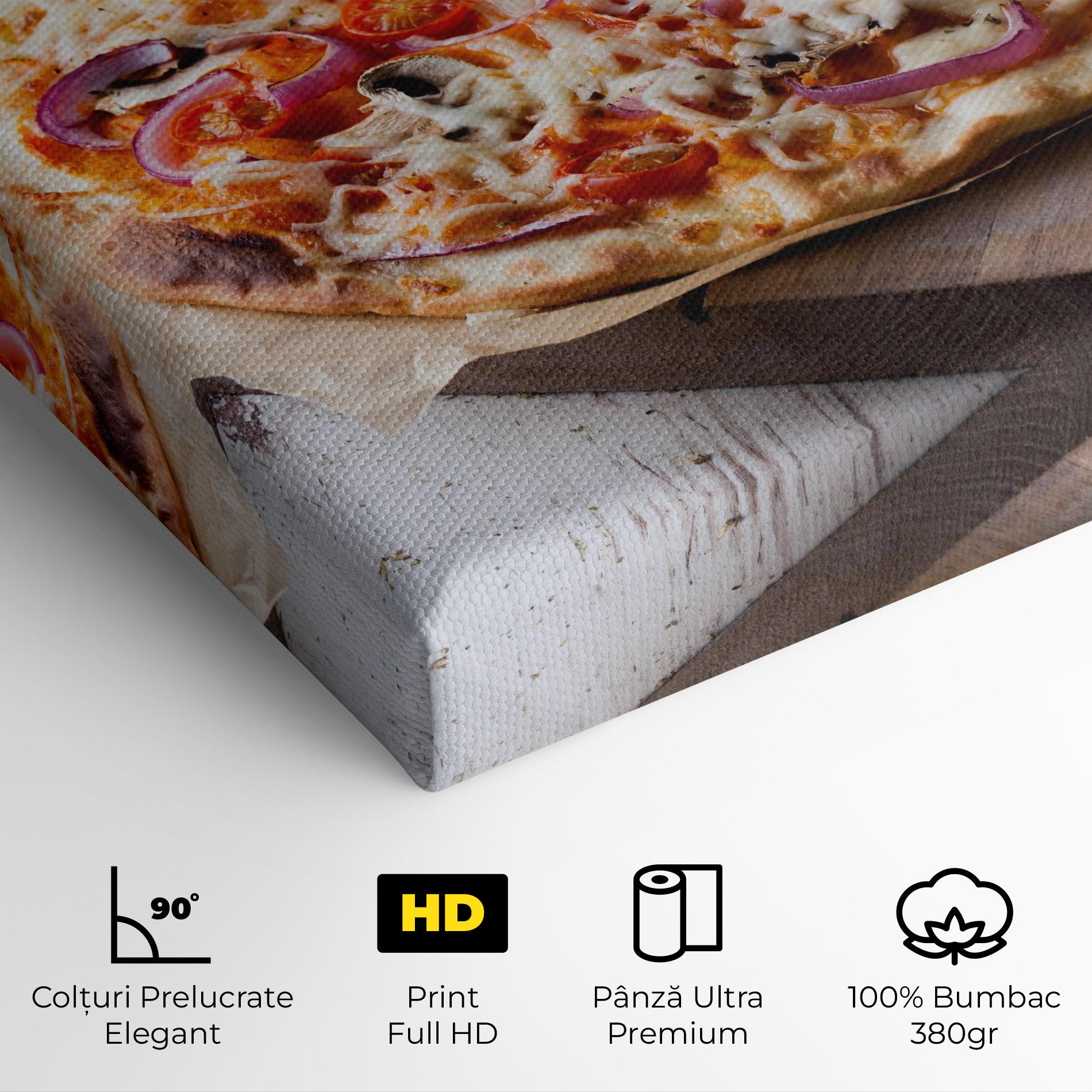Tablou Canvas Pizza mockup 4