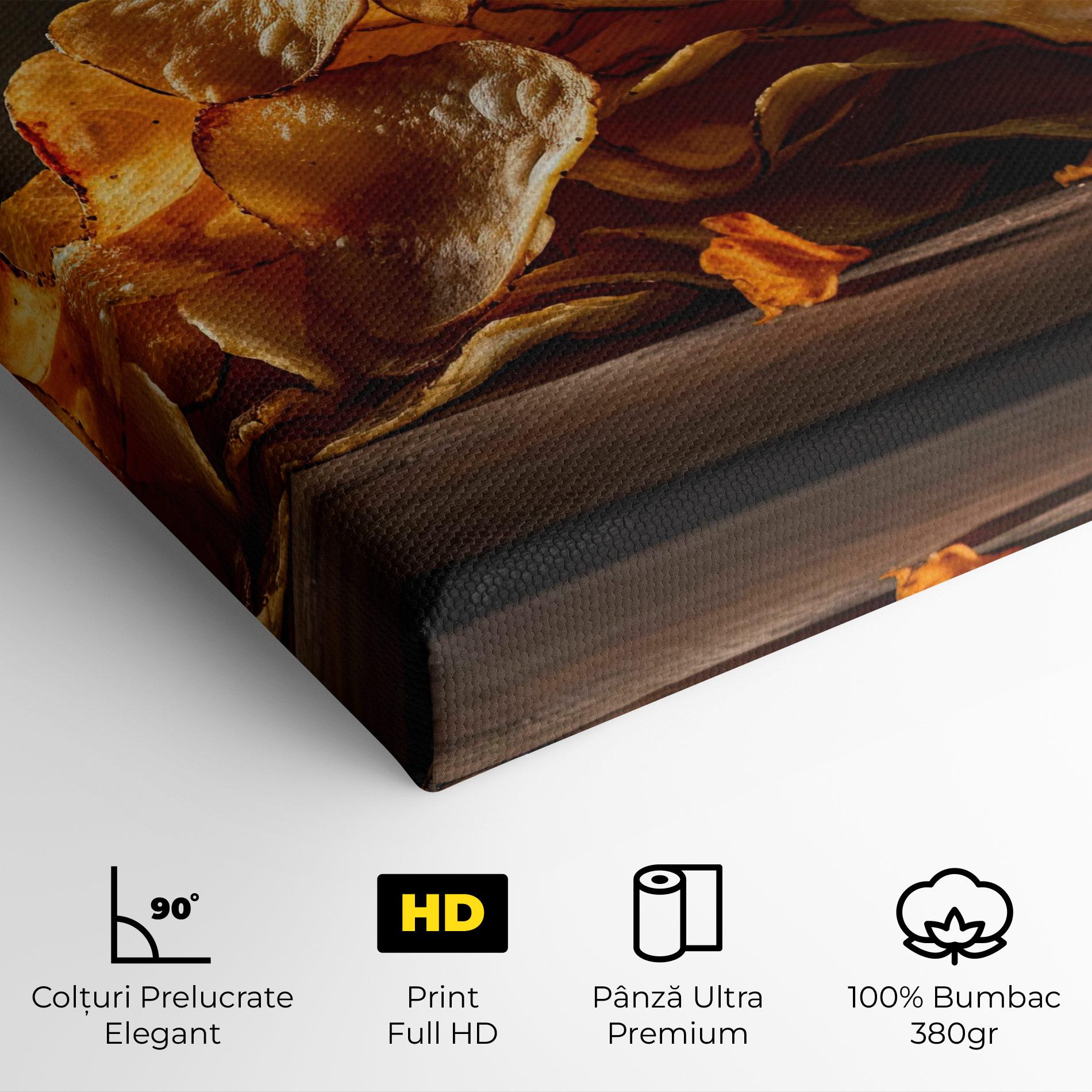 Tablou Canvas Potato Chips mockup 4