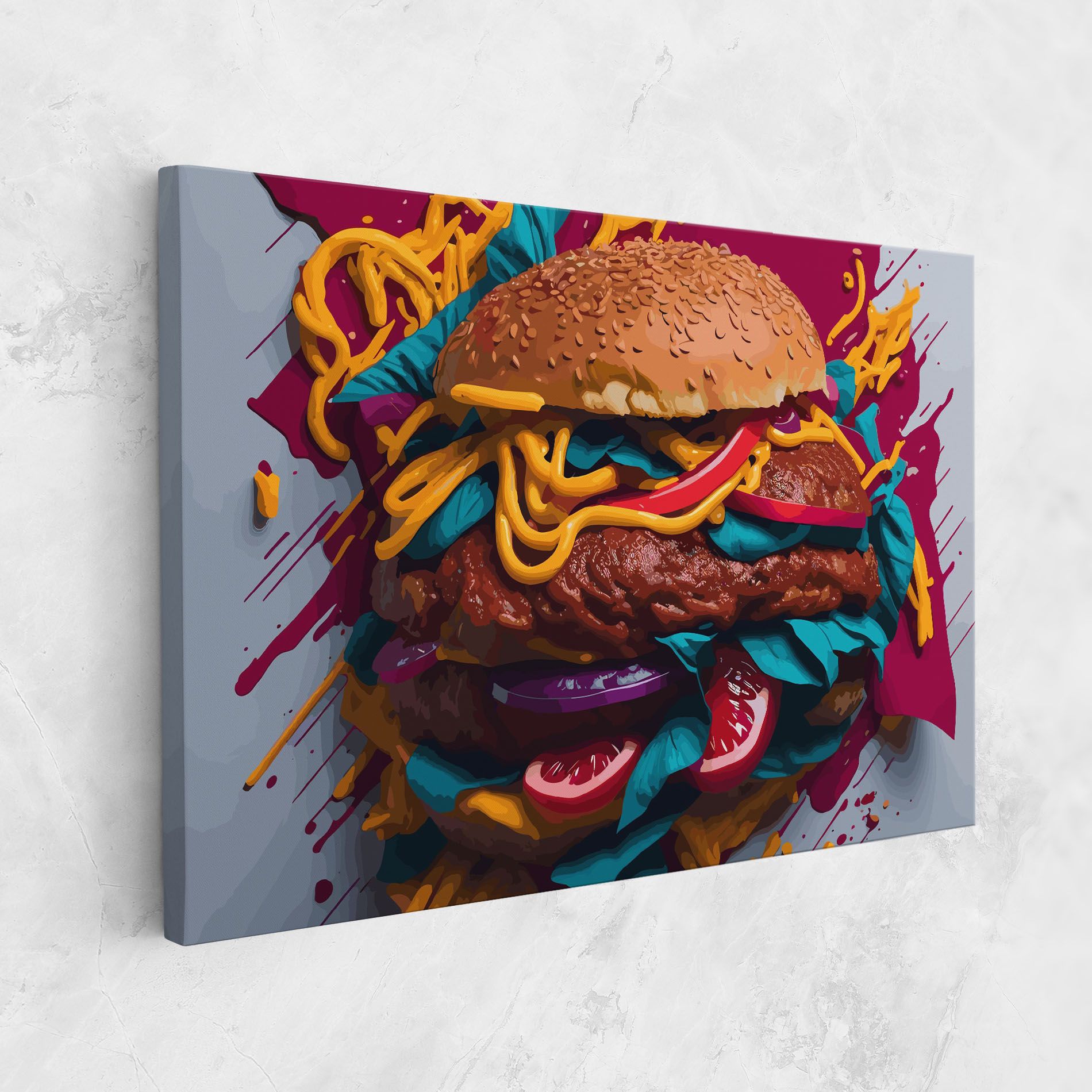 Crazy Burger mockup 1