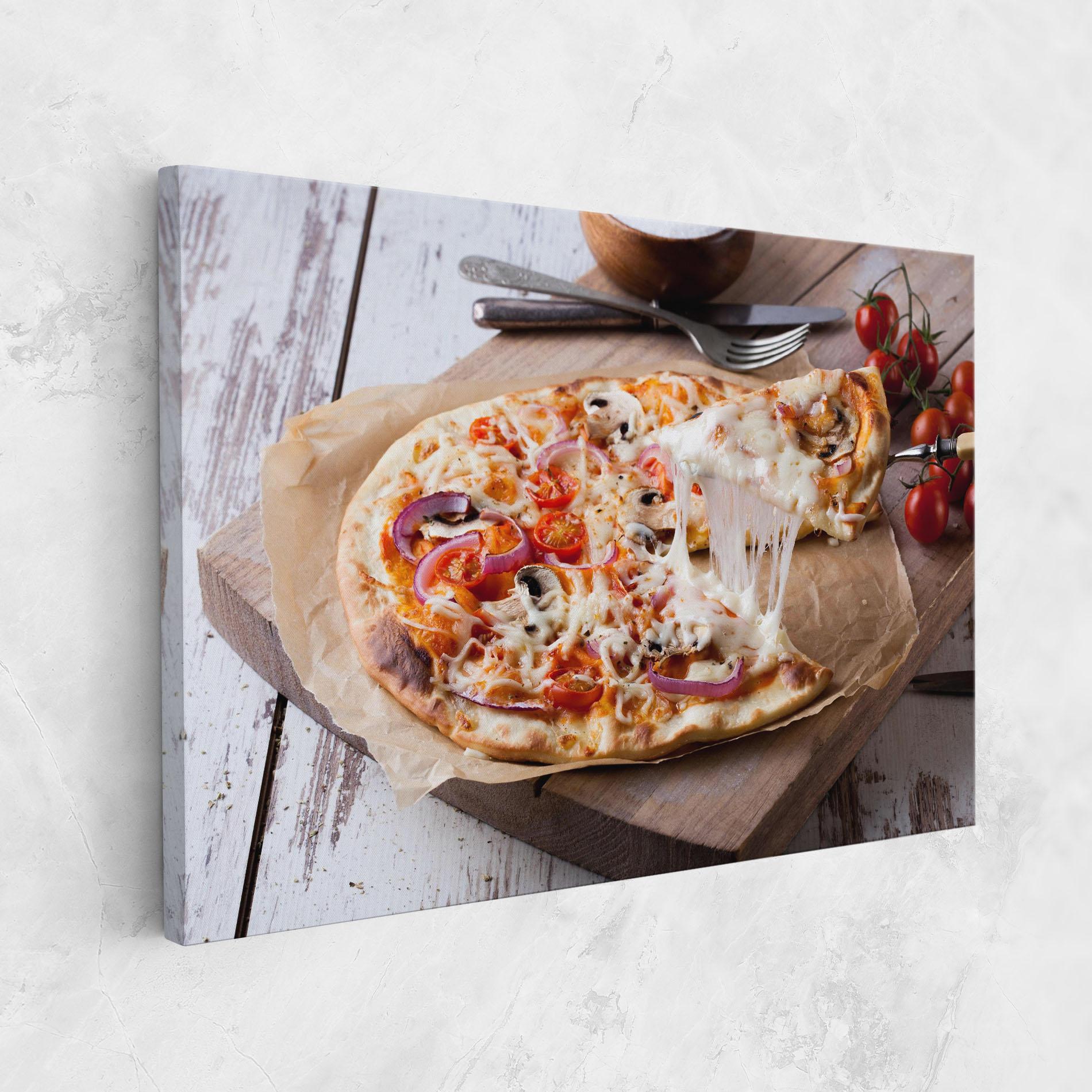Tablou Canvas Pizza mockup 1