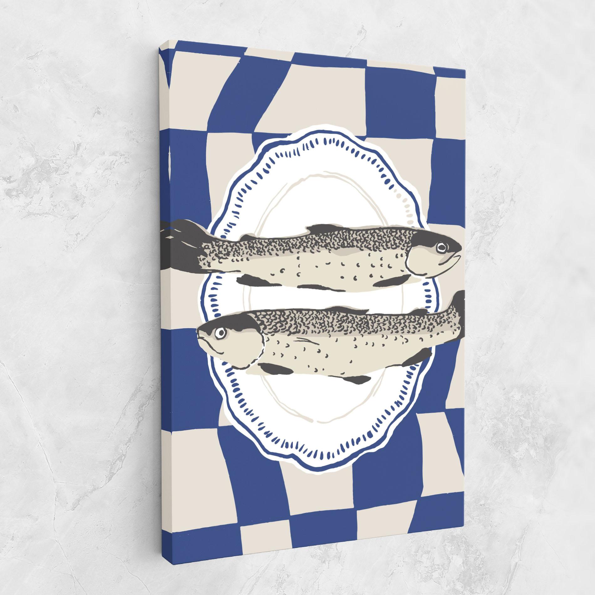 Tablou Canvas Food Fish mockup 1