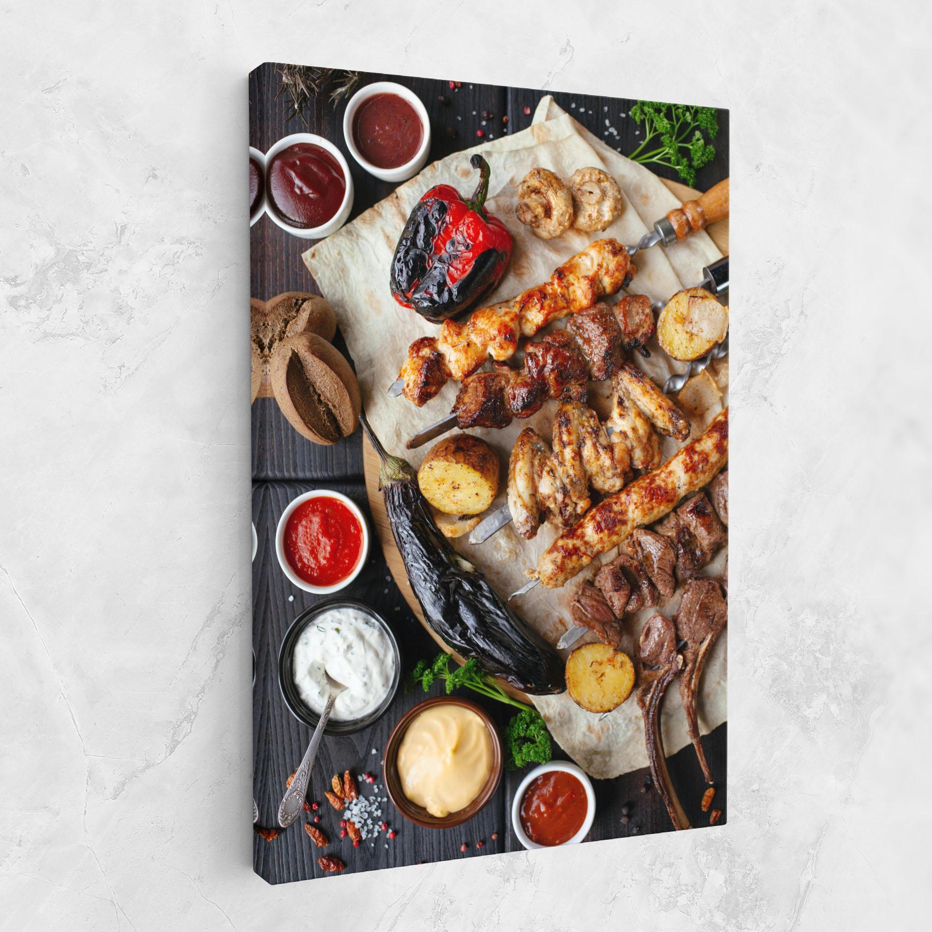 Tablou Canvas Skewers mockup 1