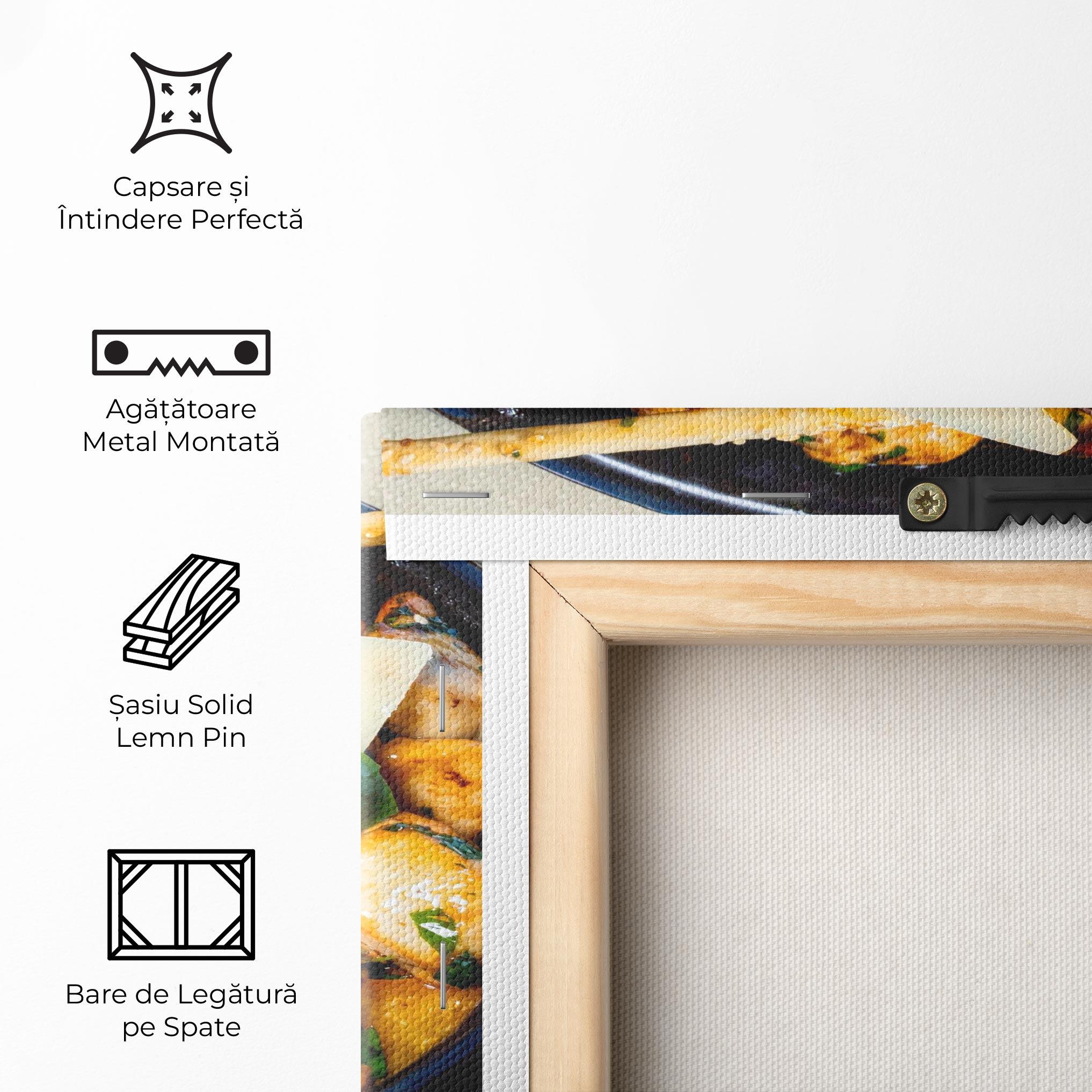 Tablou Canvas Chicken Food mockup 5