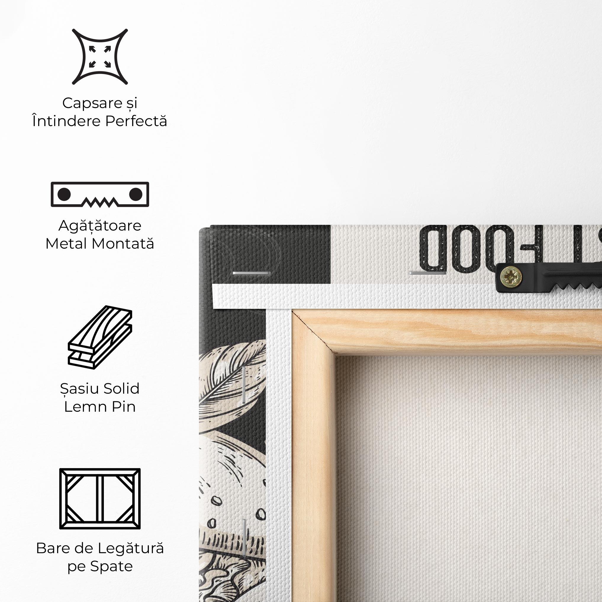 Tablou Canvas Fast Food mockup 5
