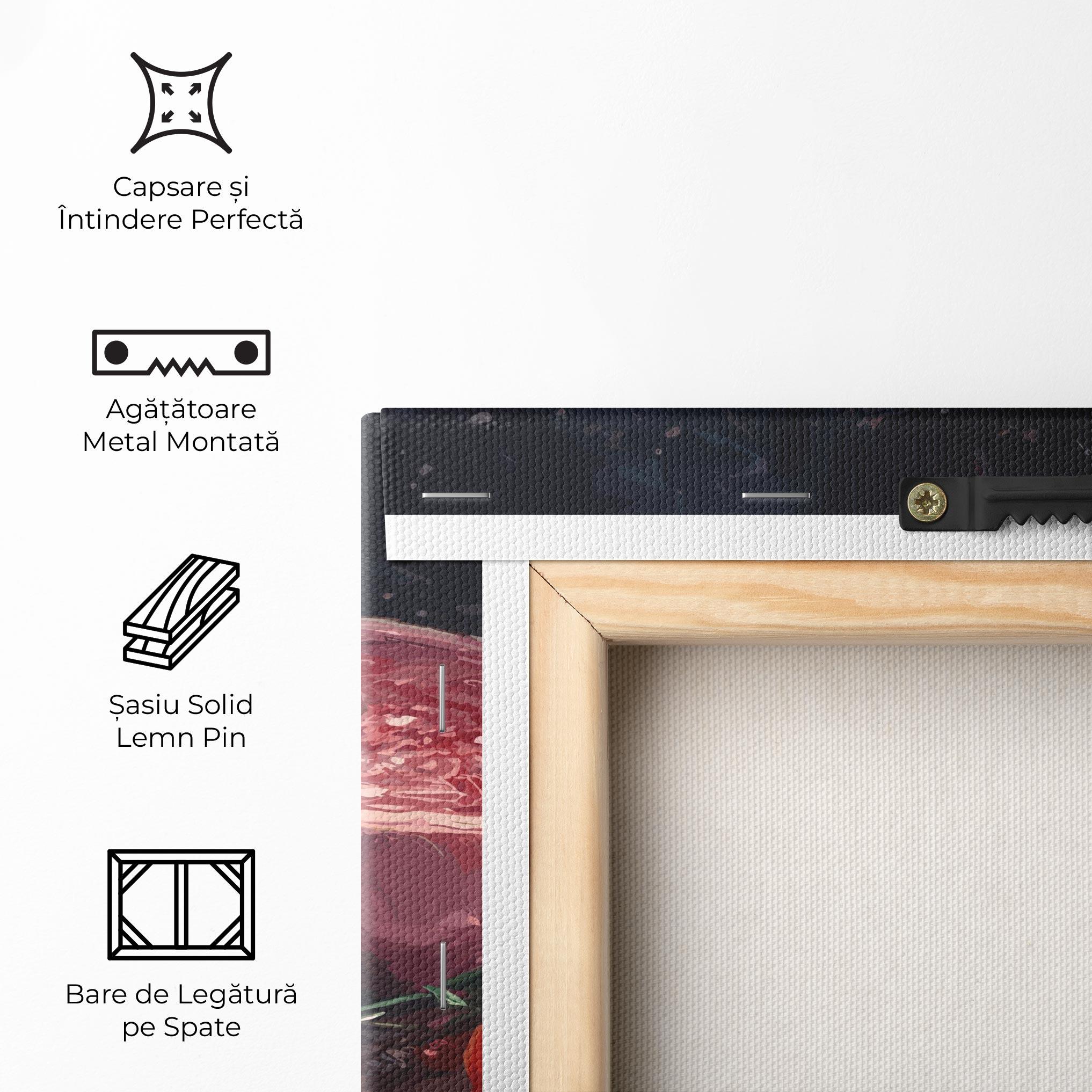 Tablou Canvas Meat With Tomatoes mockup 5