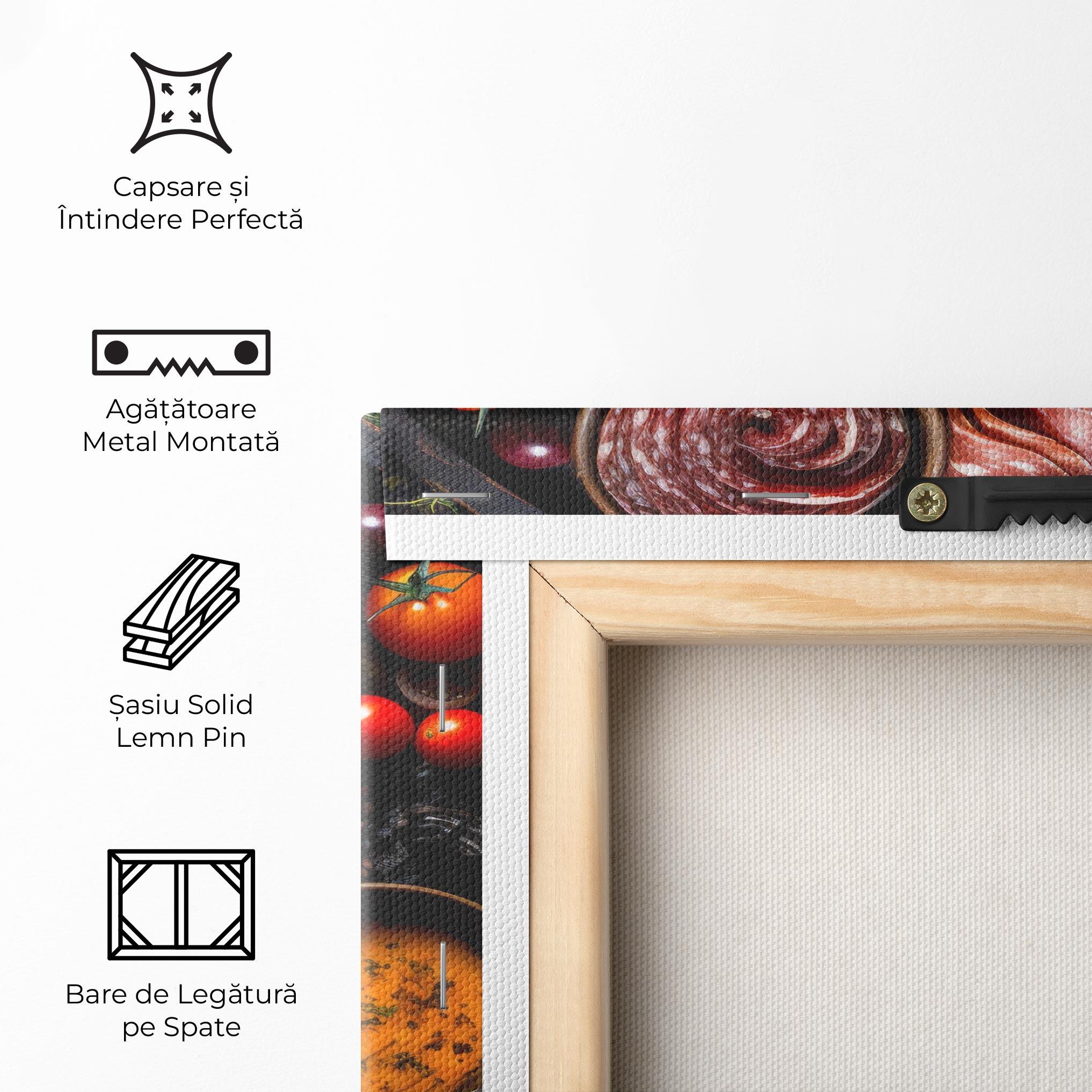 Tablou Canvas Meats Assortment mockup 5