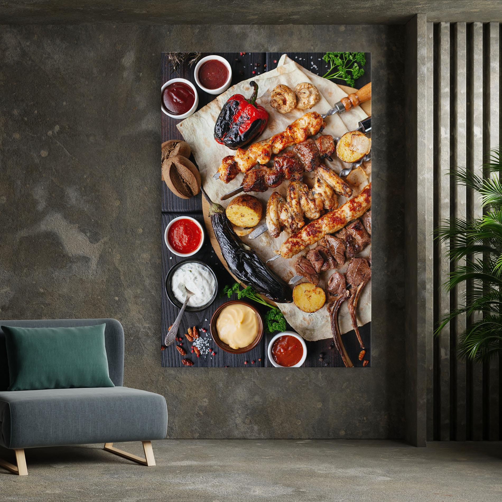 Tablou Canvas Skewers mockup 7