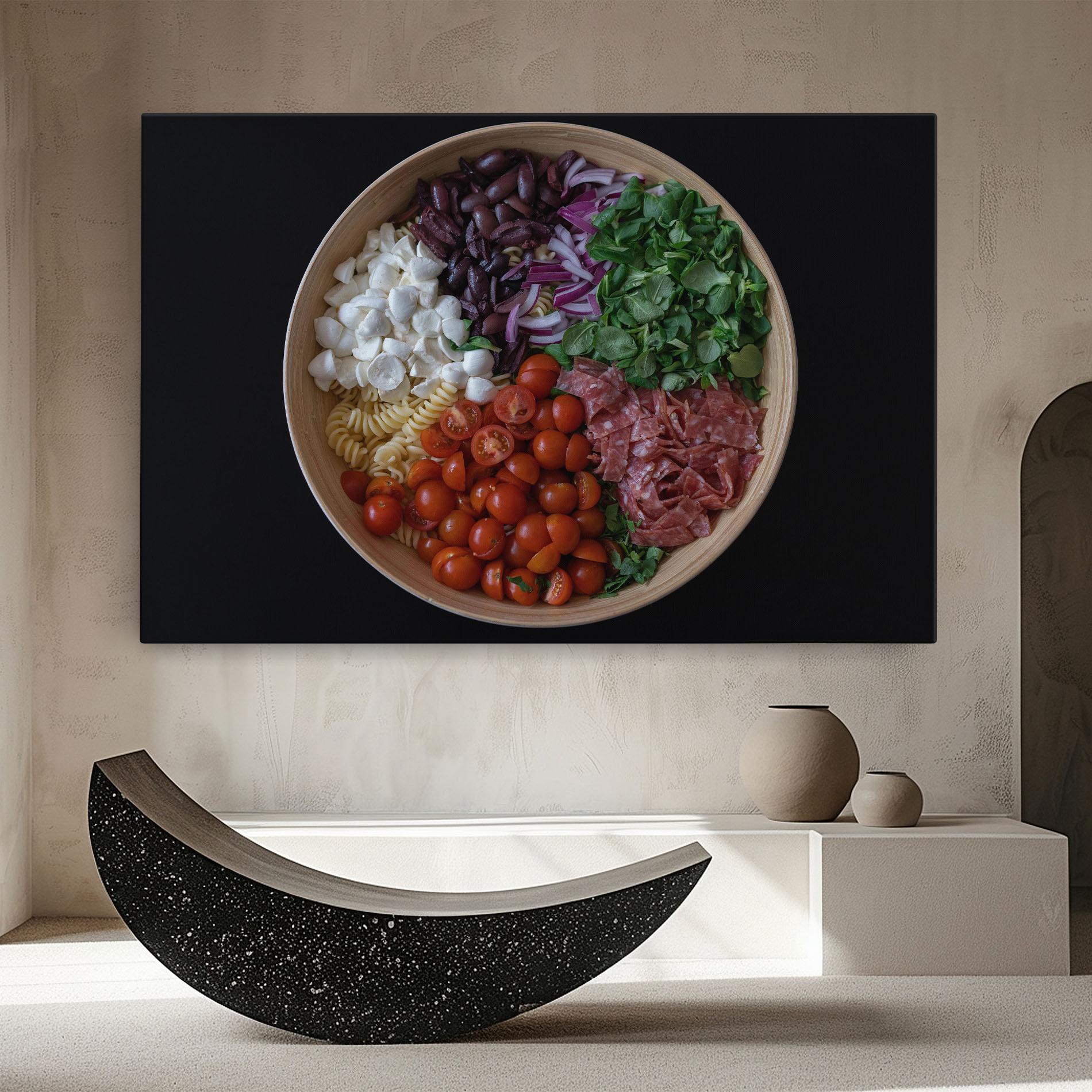 Tablou Canvas Mozzarella Salad mockup 8