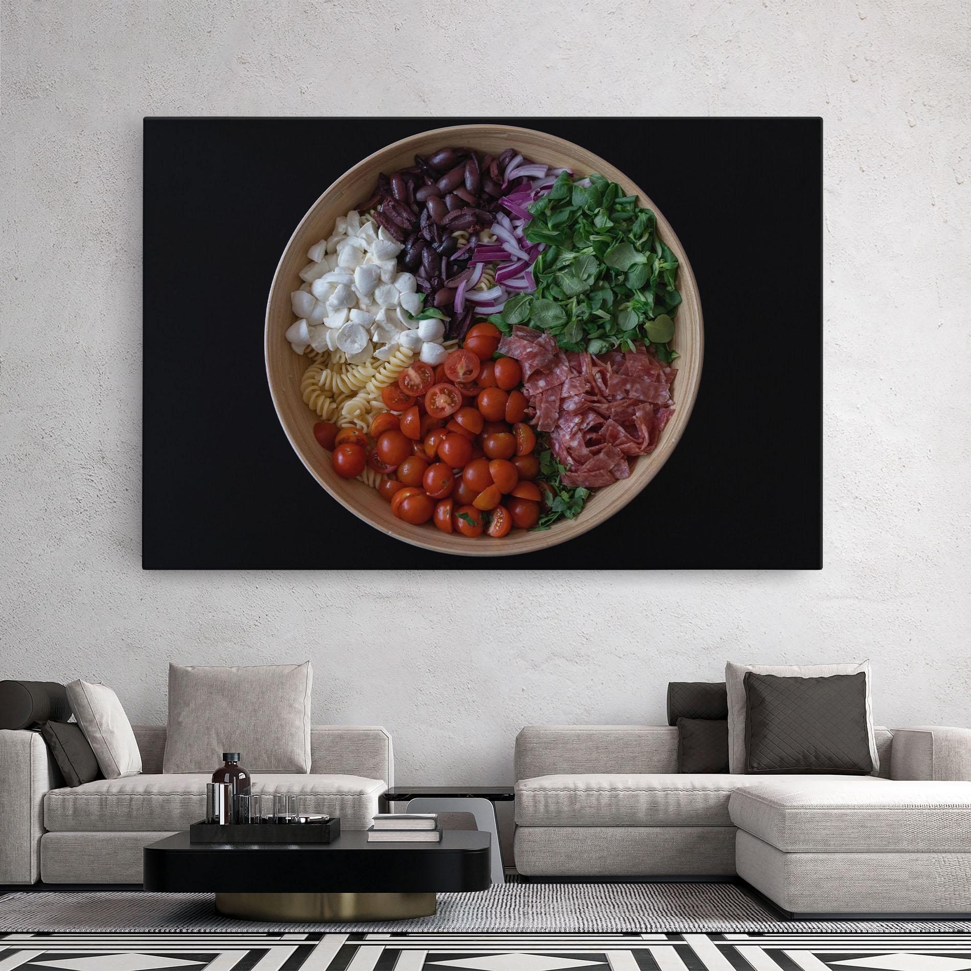 Tablou Canvas Mozzarella Salad mockup 2