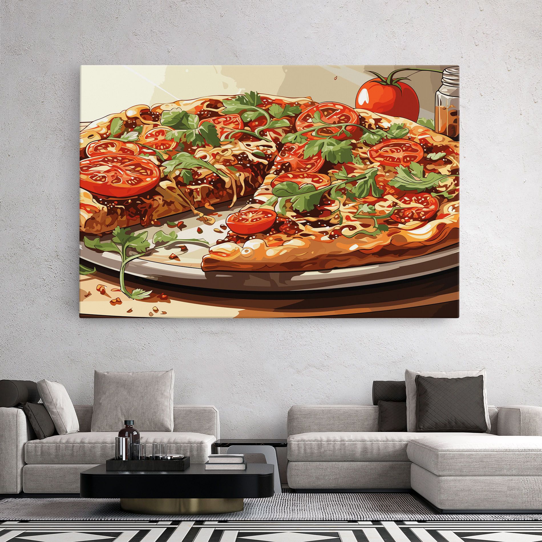 Pizza View mockup 2