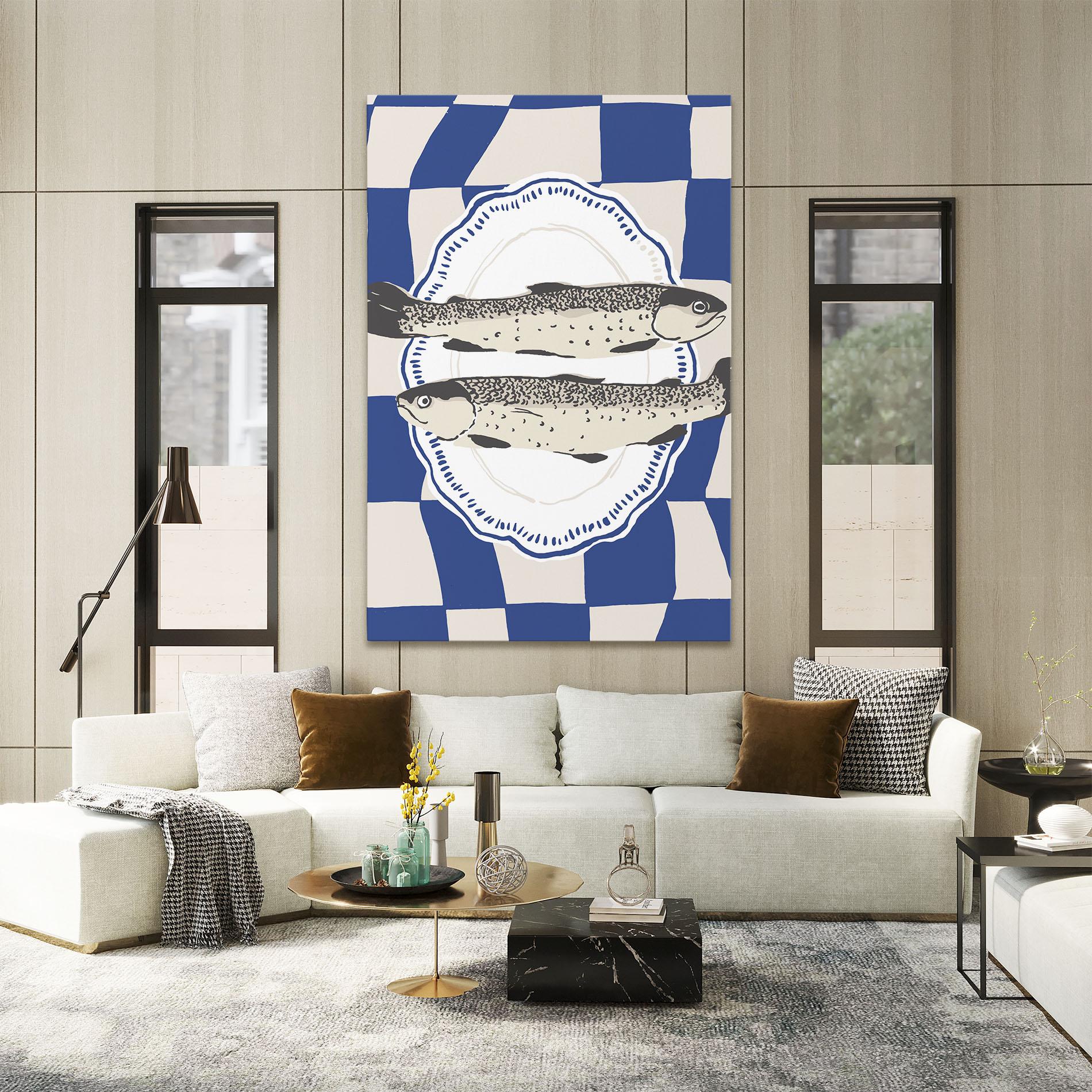 Tablou Canvas Food Fish mockup 2