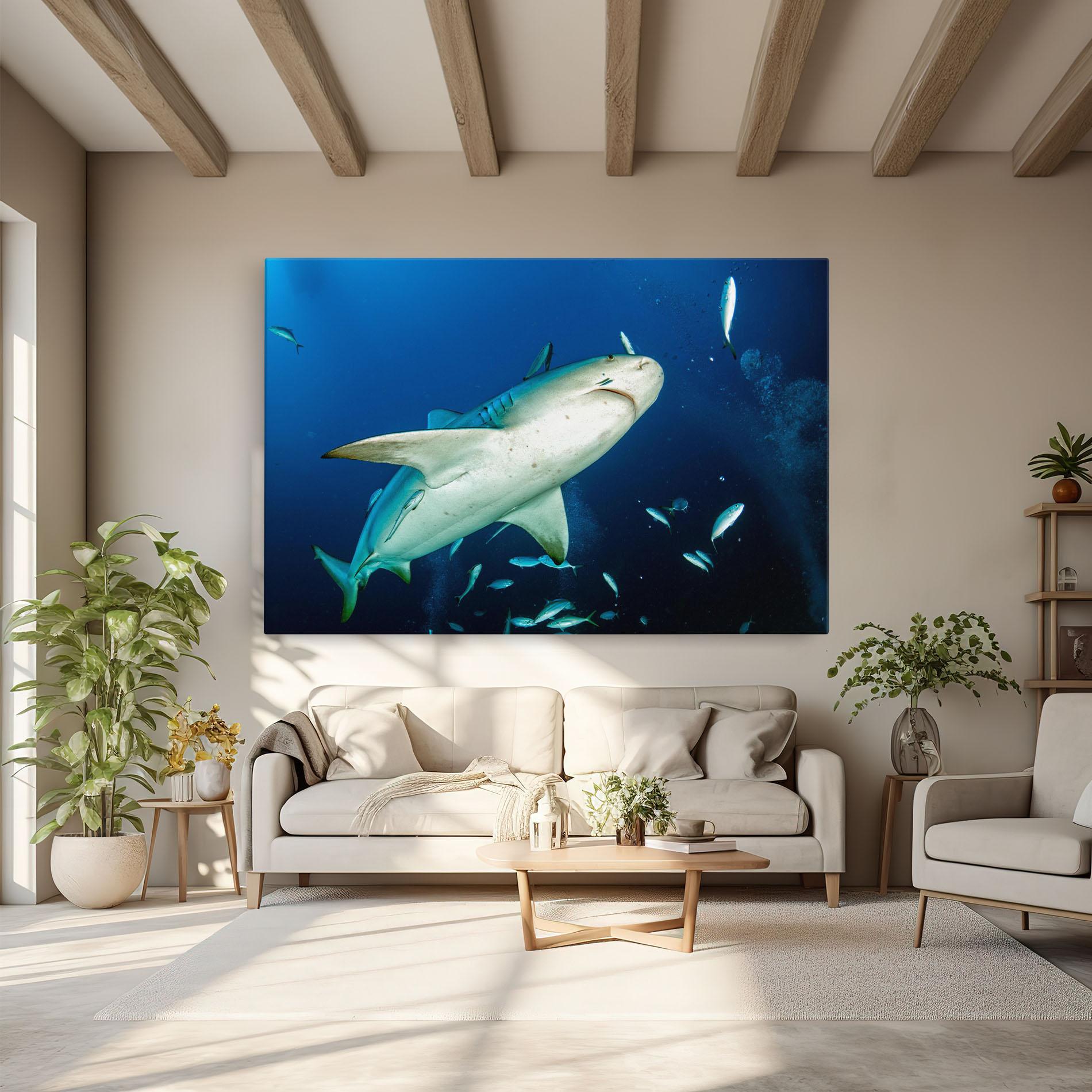 Tablou Canvas Bull Shark mockup 6