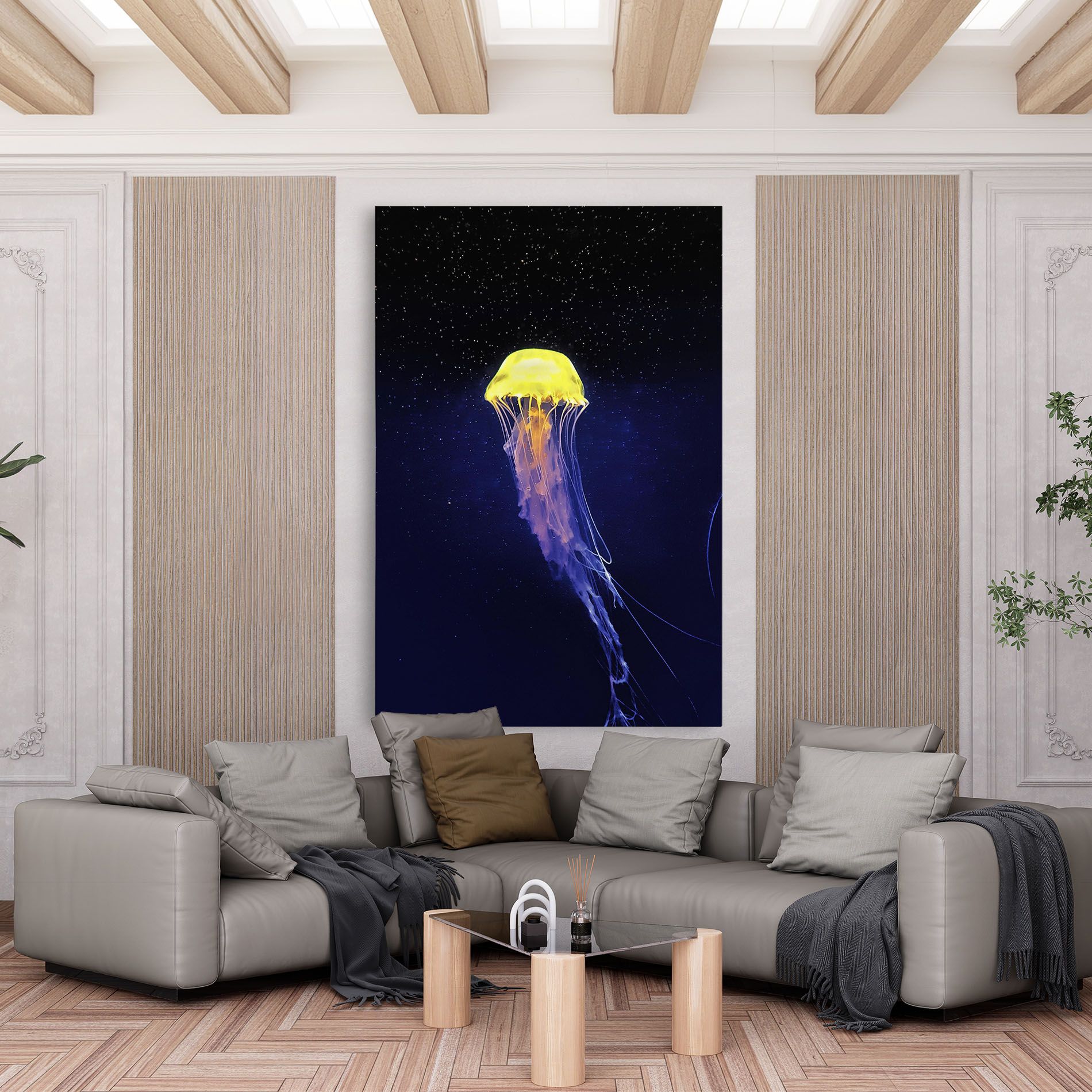 Purple Jellyfish mockup 6