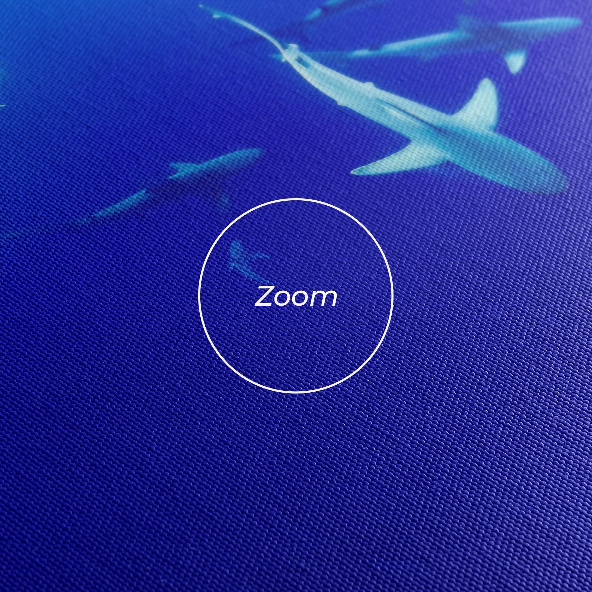 Tablou Canvas Baby Sharks mockup 3