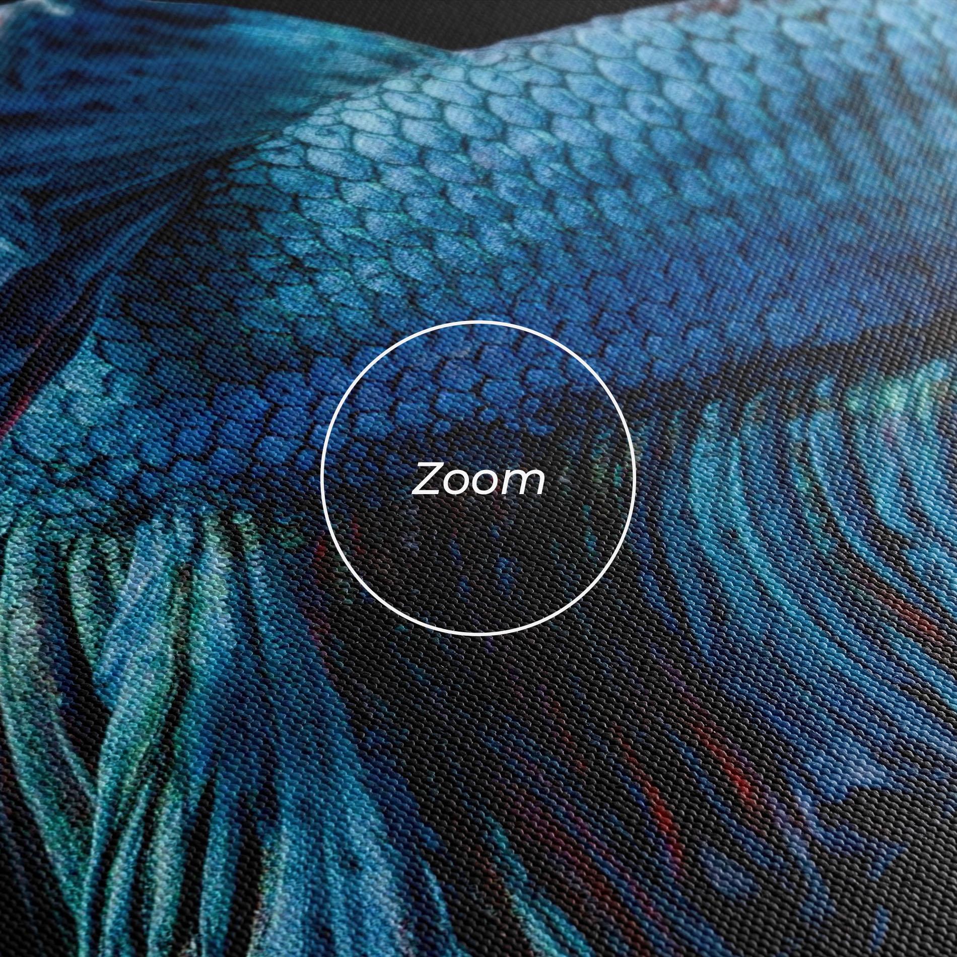 Tablou Canvas Blue Betta mockup 3