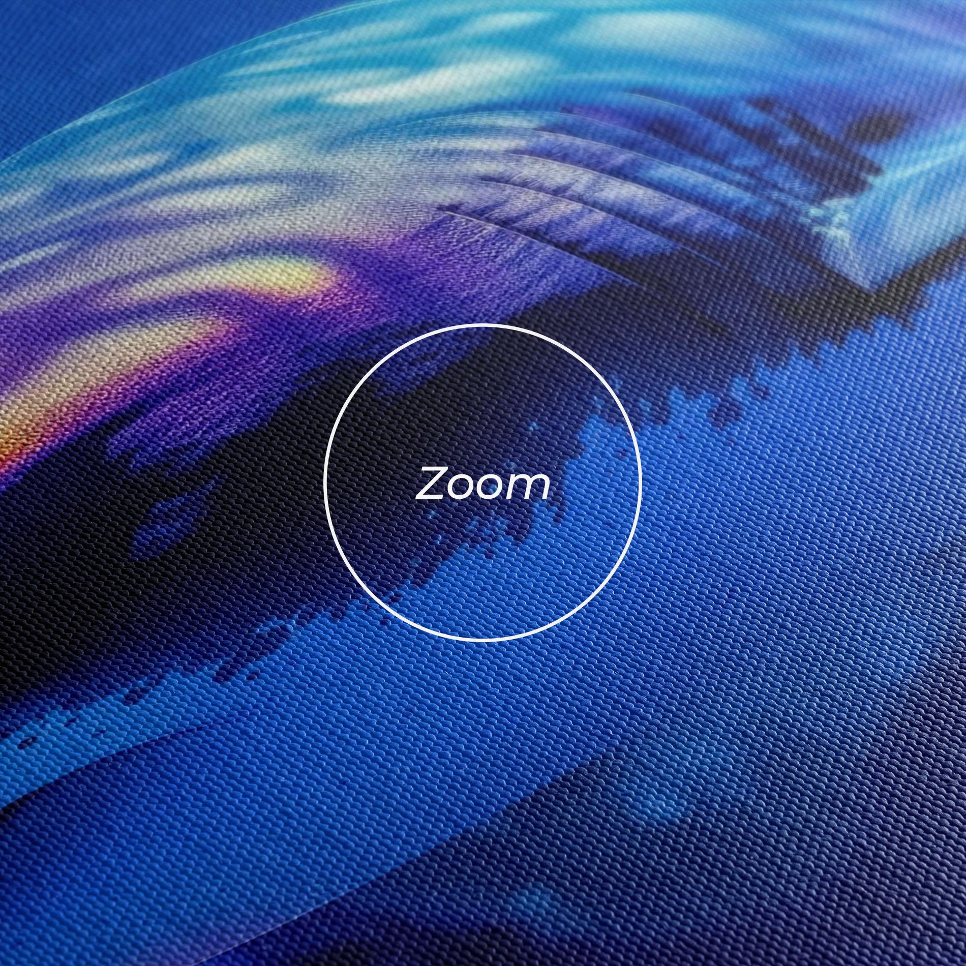Tablou Canvas Blue Light Shark mockup 3