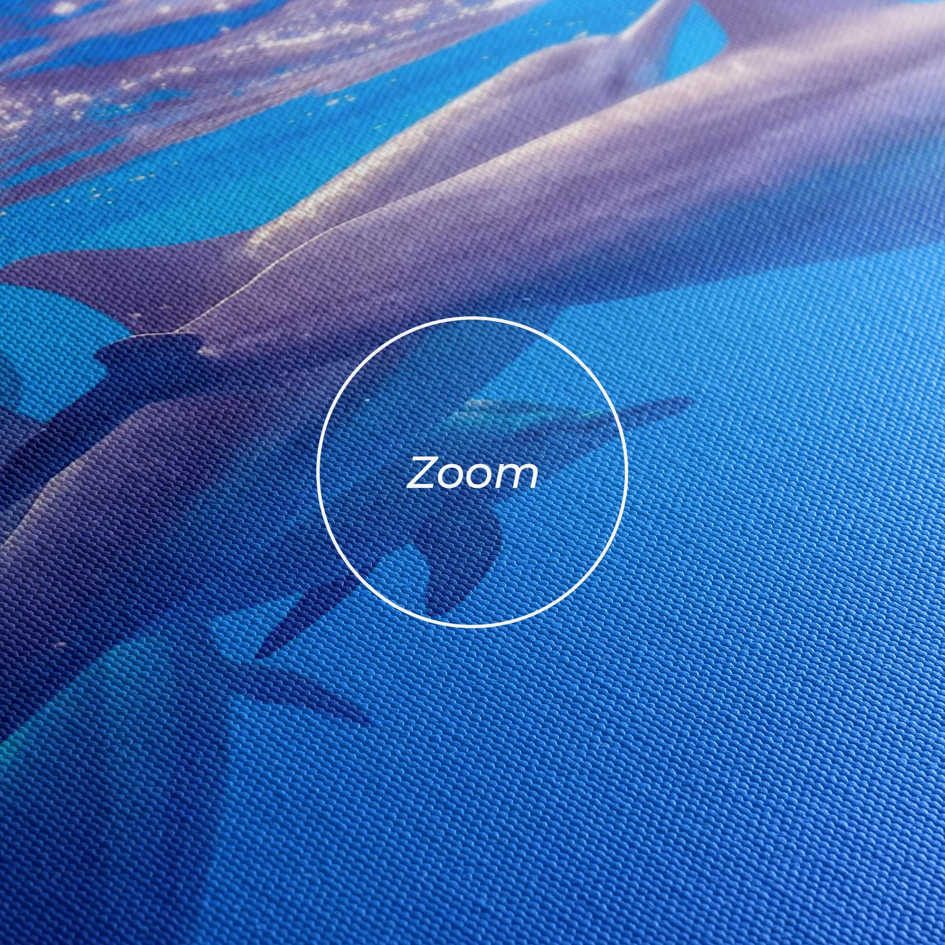 Tablou Canvas Dolphin Family mockup 3