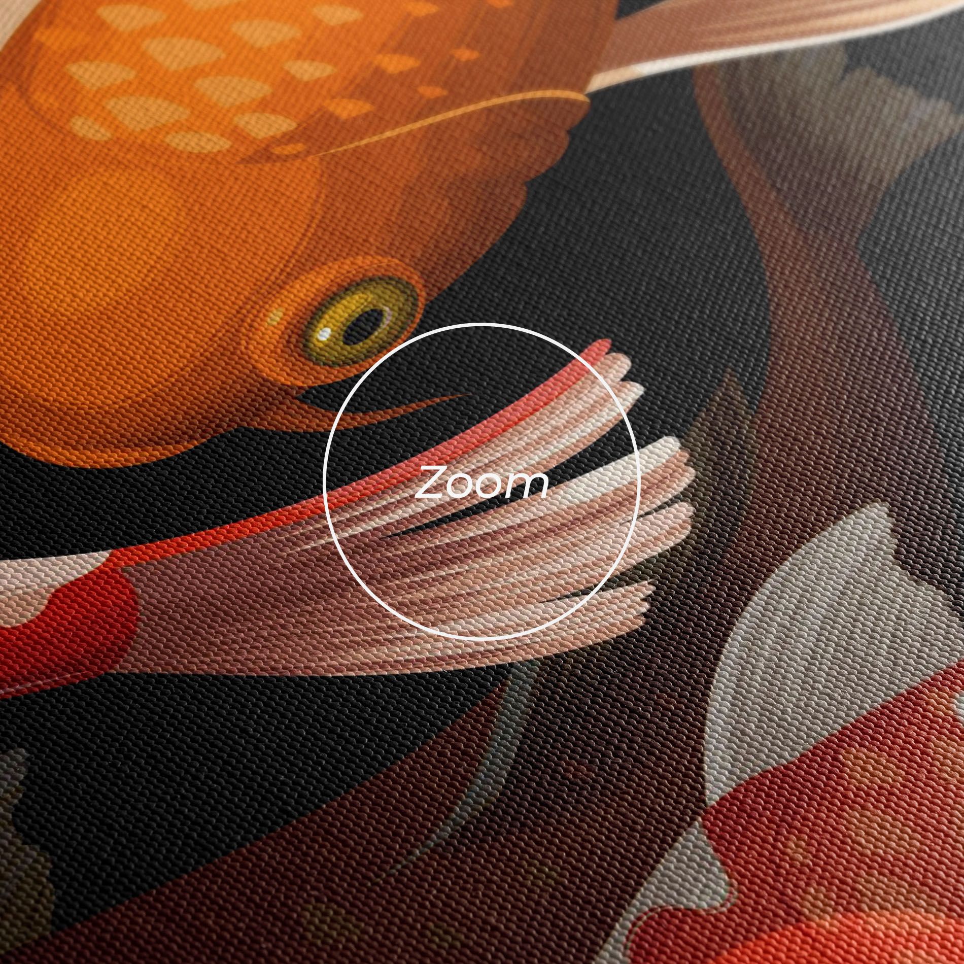 Seamless Koi Fish mockup 3