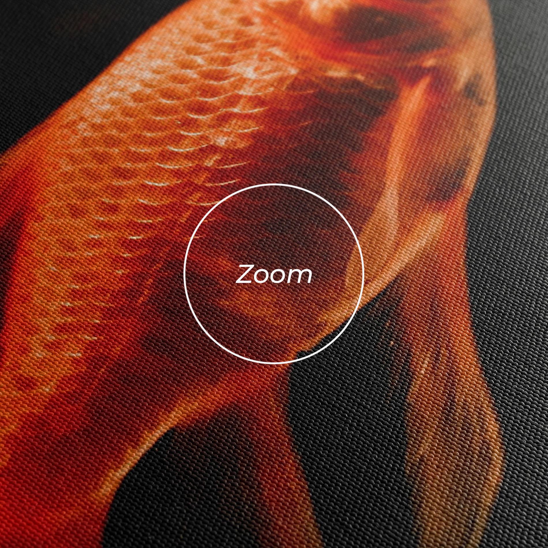 Tablou Canvas Small Orange Fish mockup 3