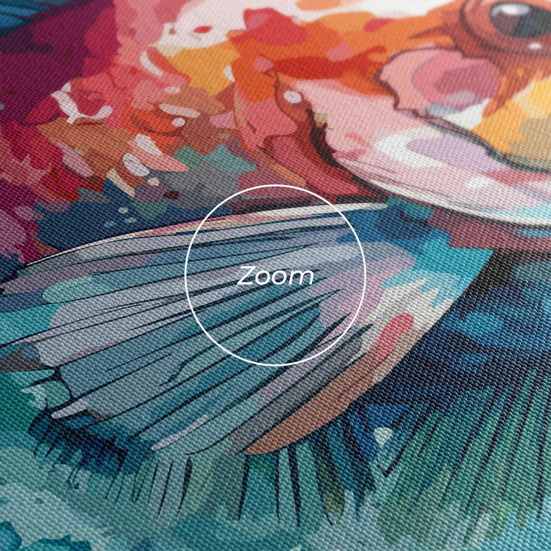 Tablou Canvas Watercolor Fish mockup 3