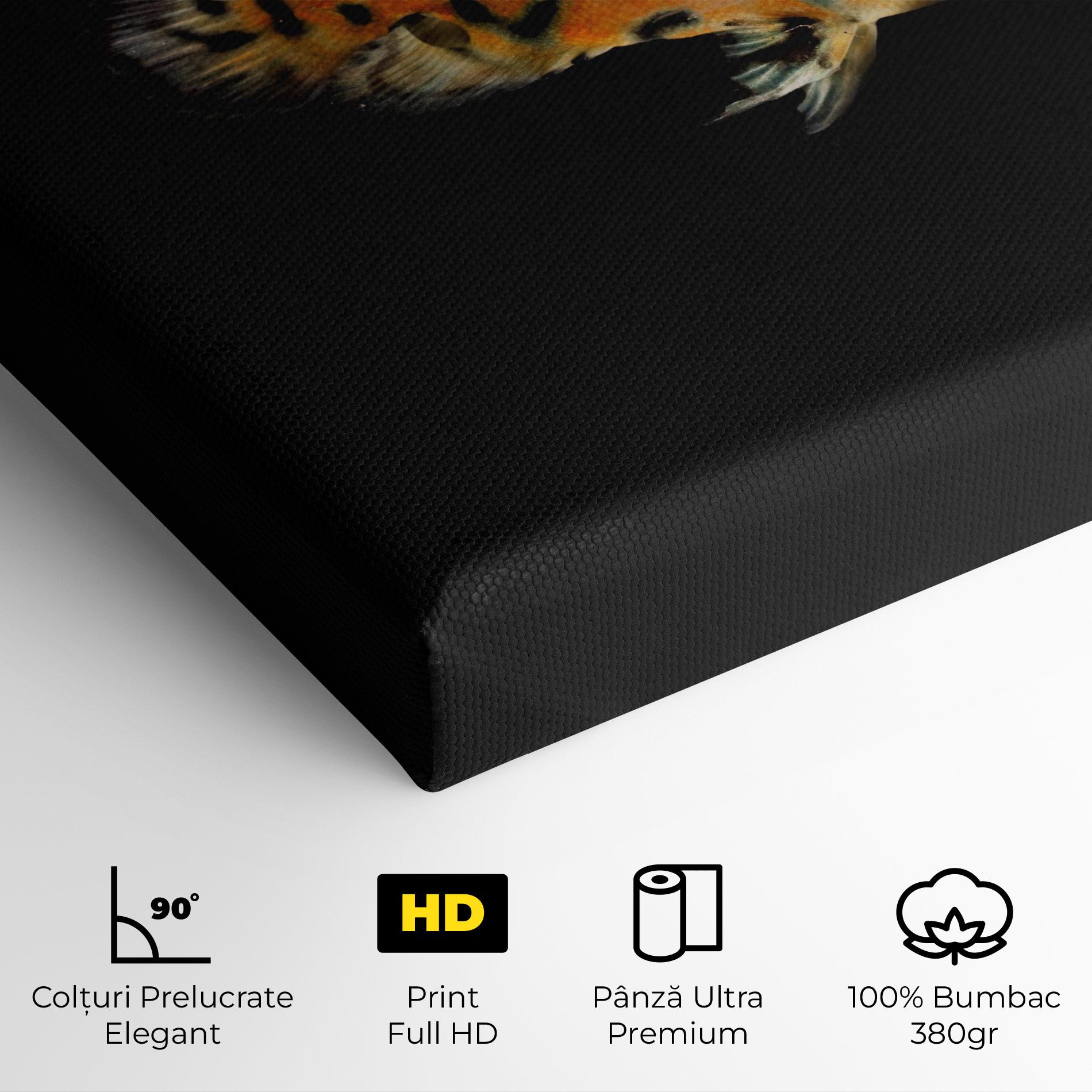 Tablou Canvas Cute Brown Fish mockup 4