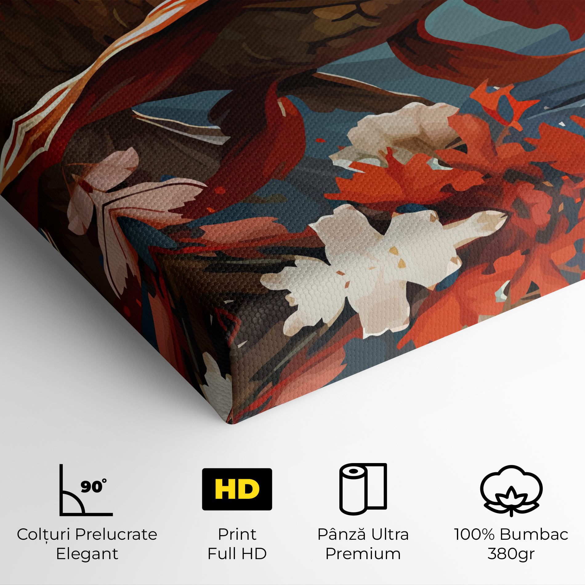 Orange Koi mockup 4