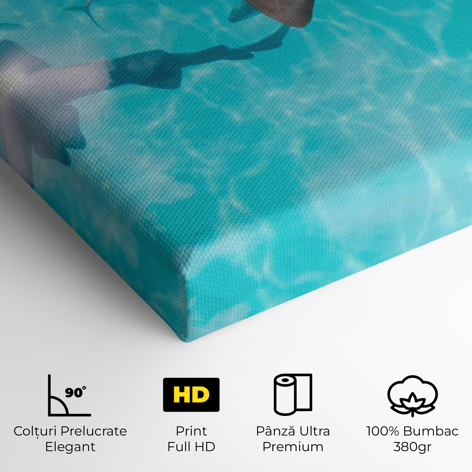 Tablou Canvas Pretty Shark mockup 4