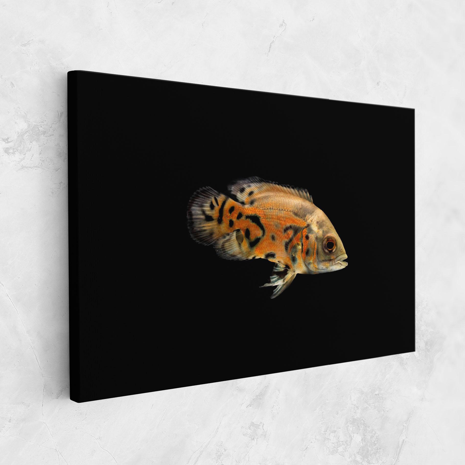 Tablou Canvas Cute Brown Fish mockup 1