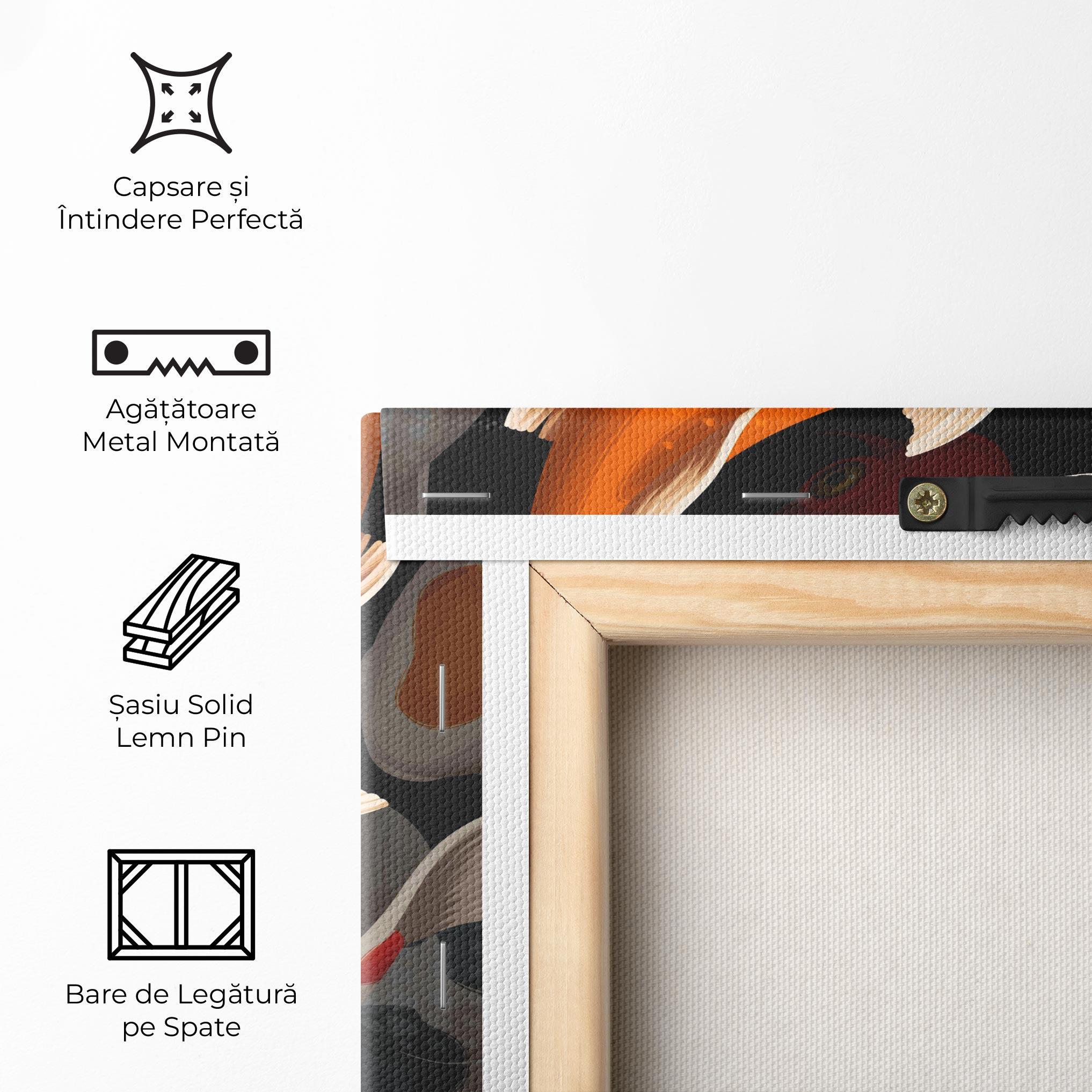 Tablou Canvas Seamless Koi Fish mockup 5