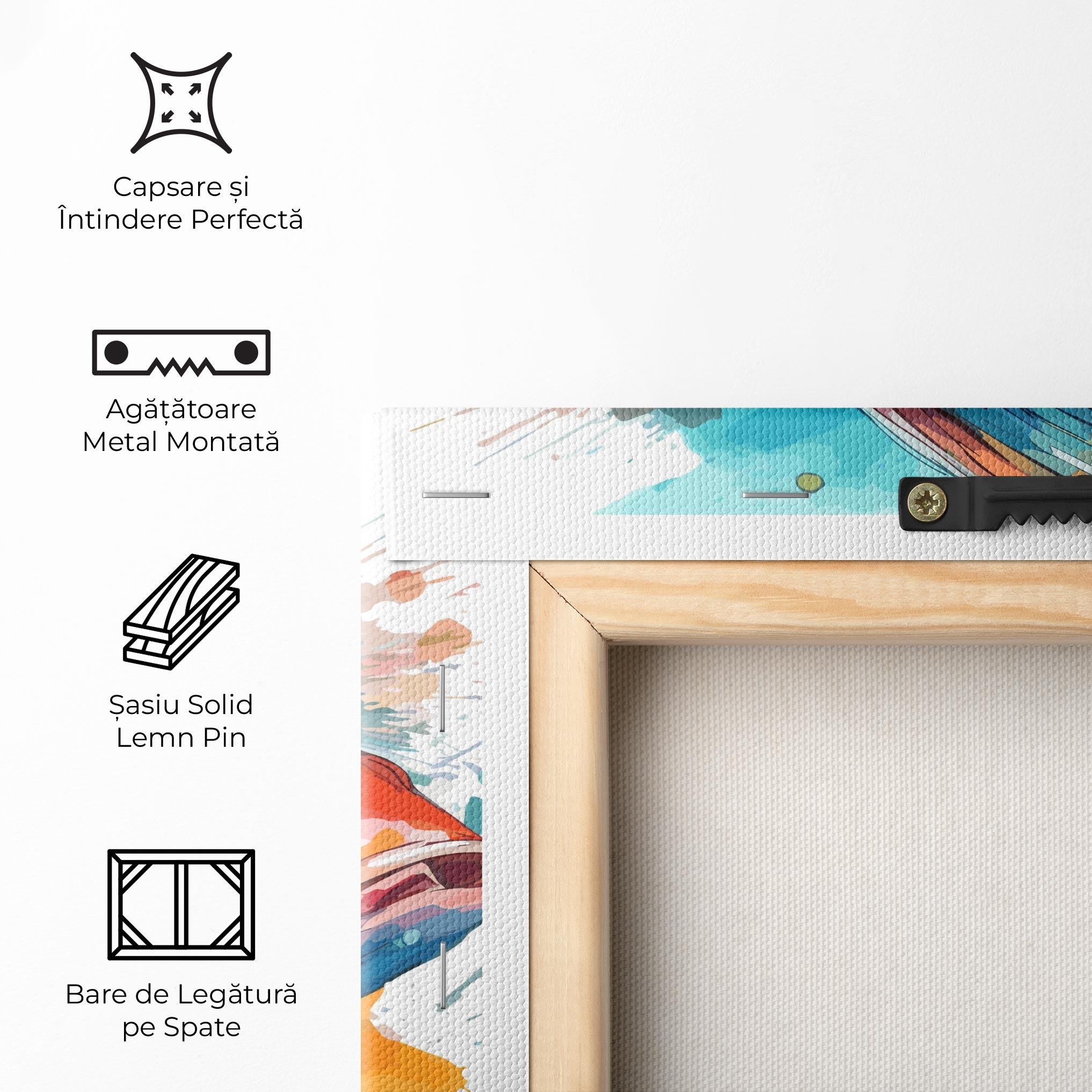 Tablou Canvas Watercolor Fish mockup 5