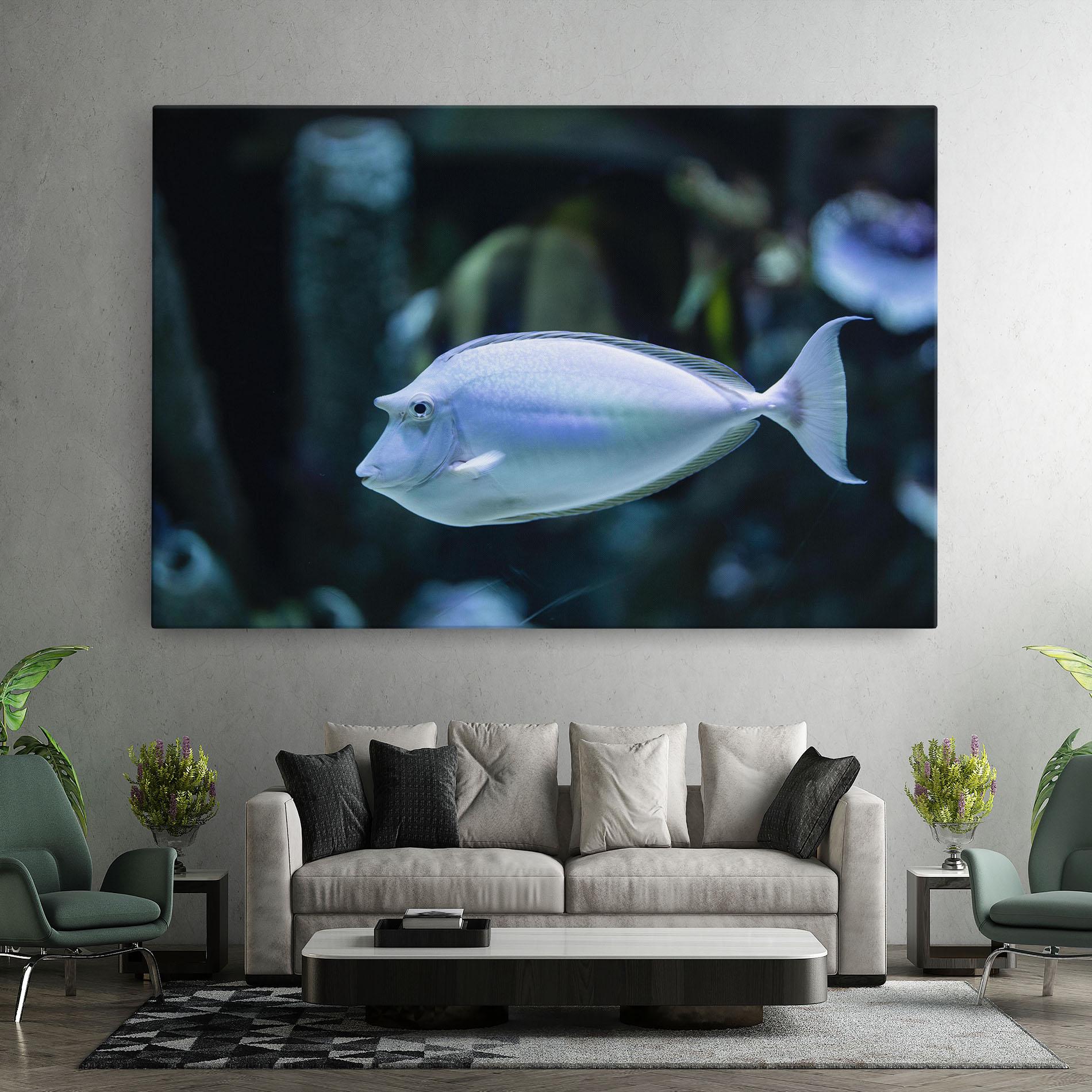 Tablou Canvas Funny Face Fish mockup 7