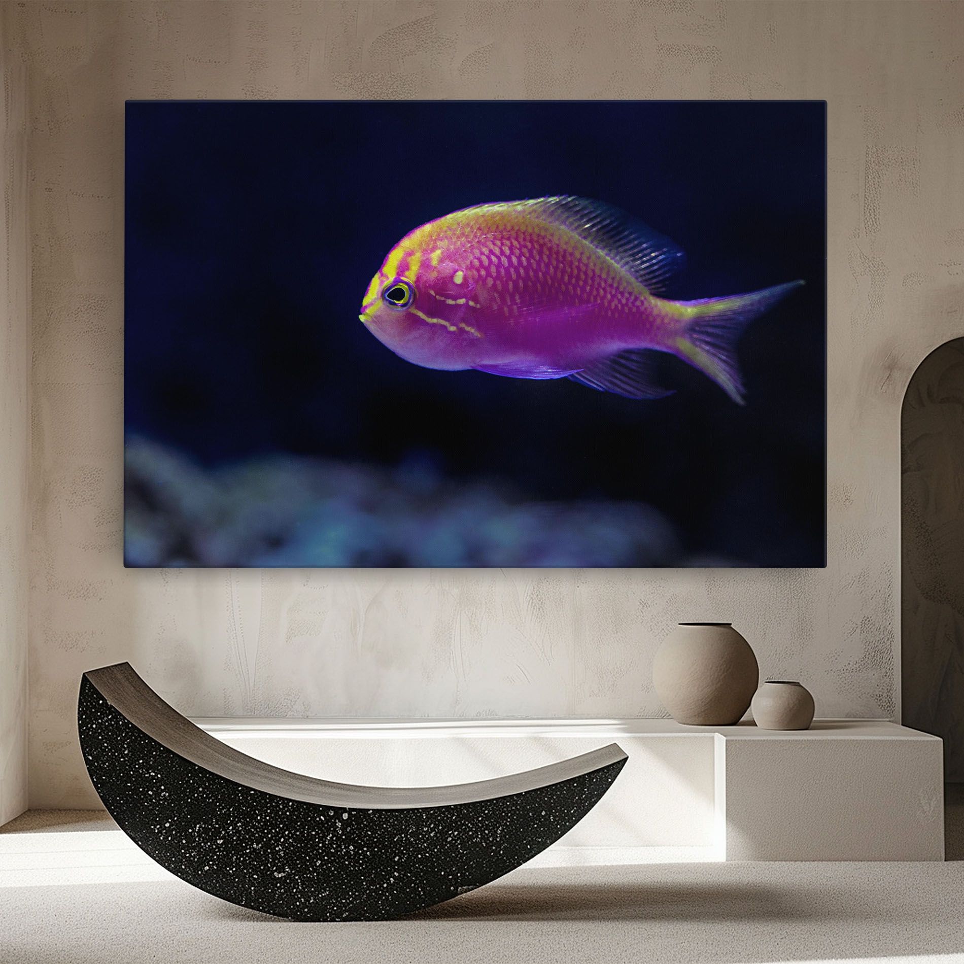 Angry Pink Fish mockup 8