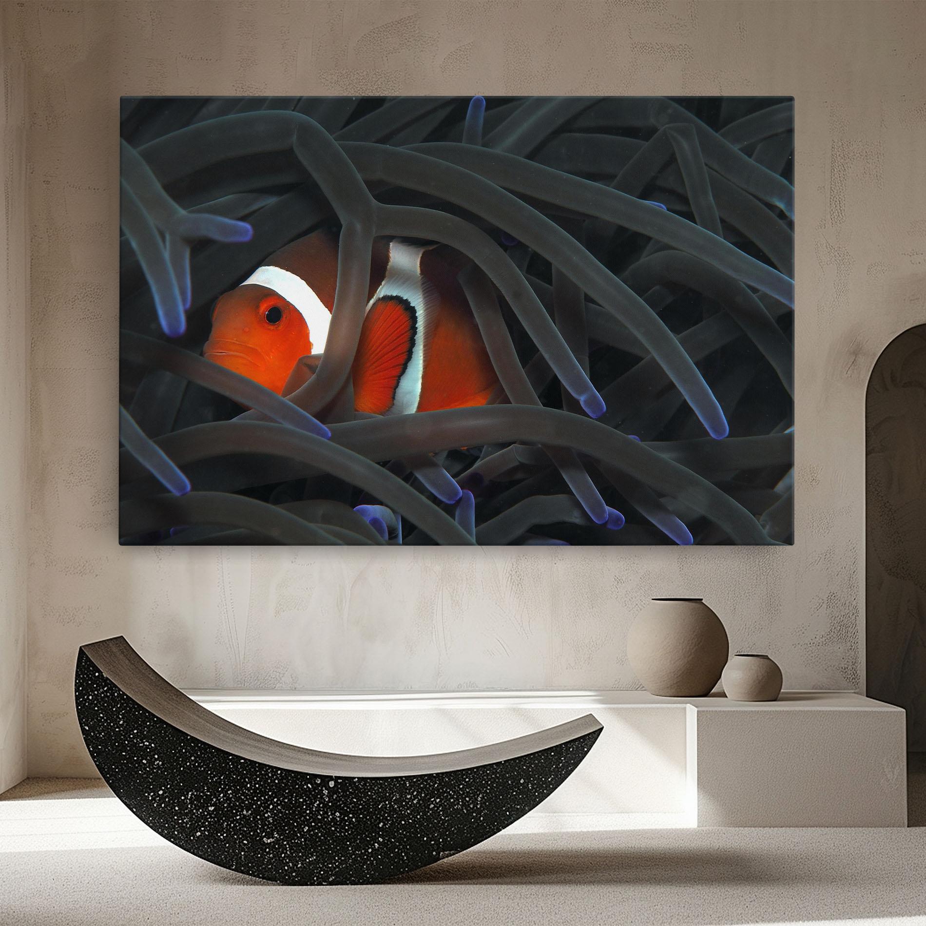 Tablou Canvas Nemo Hiding mockup 8