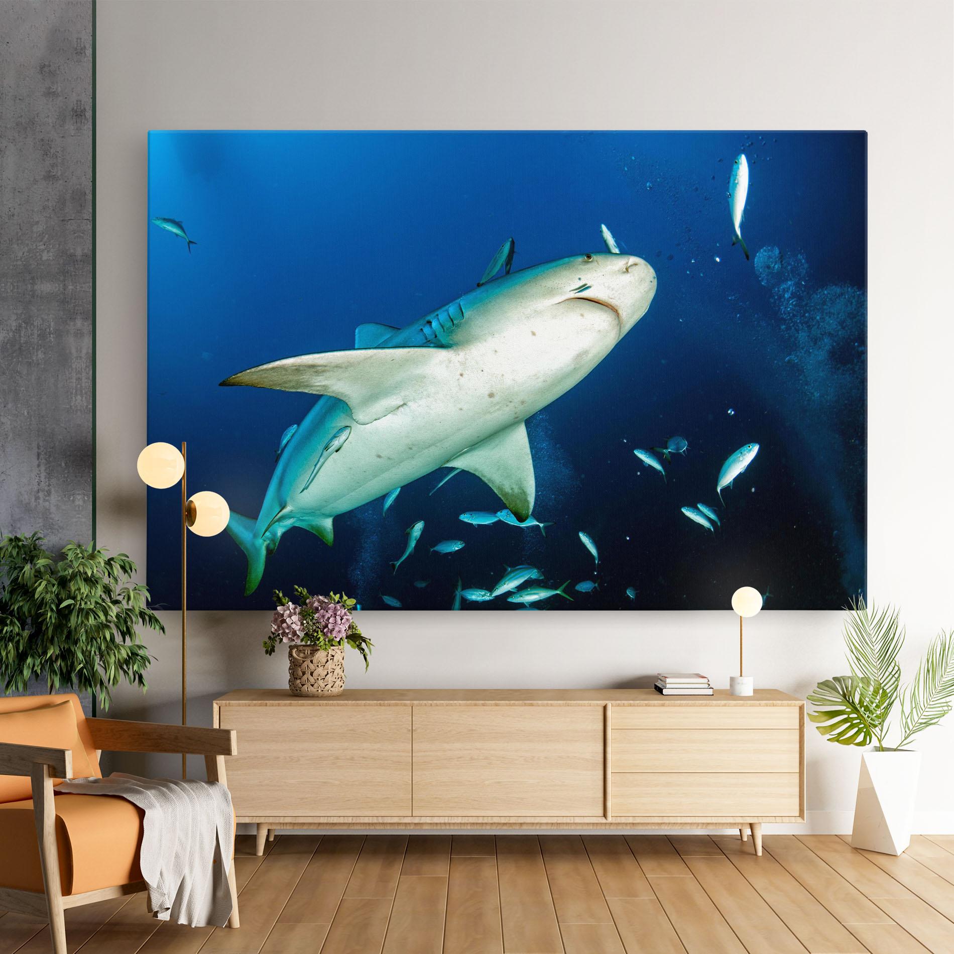 Tablou Canvas Bull Shark mockup 9