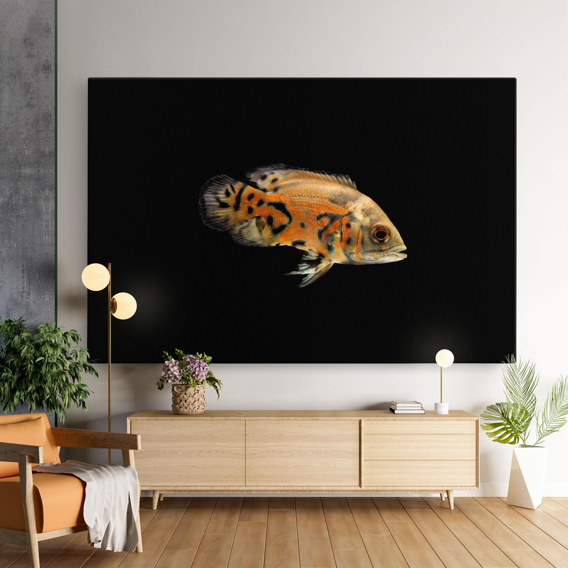 Tablou Canvas Cute Brown Fish mockup 9