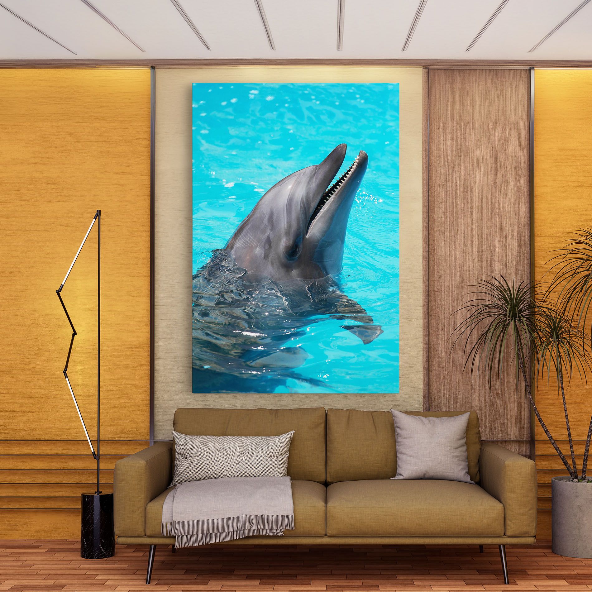 Trained Dolphin mockup 9