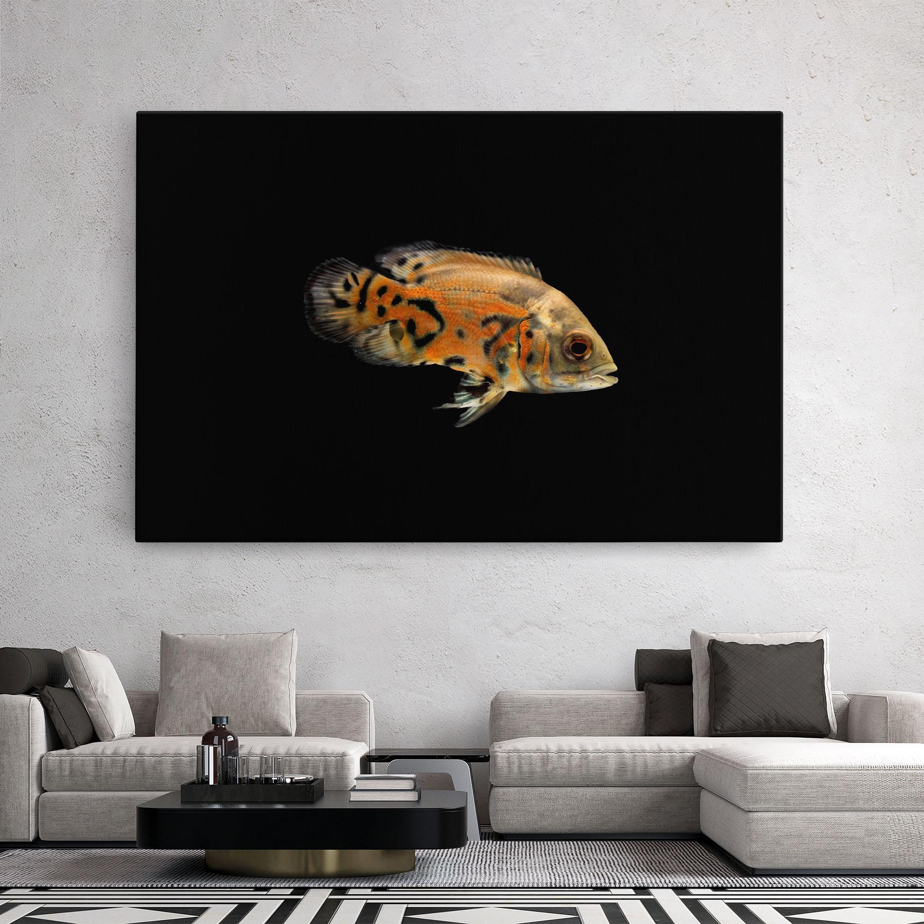 Tablou Canvas Cute Brown Fish mockup 2