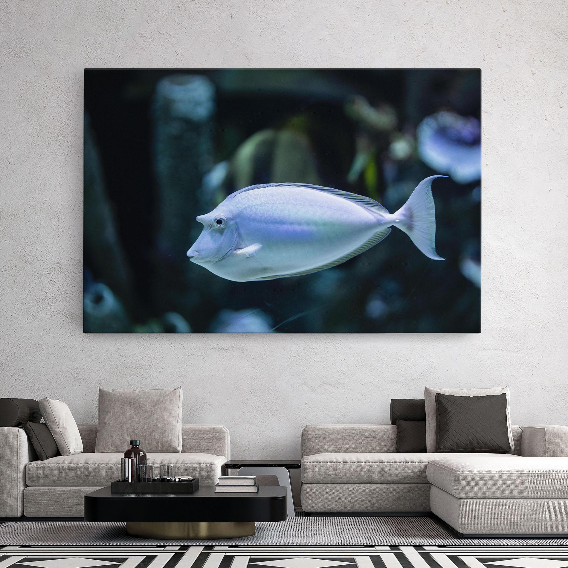 Tablou Canvas Funny Face Fish mockup 2