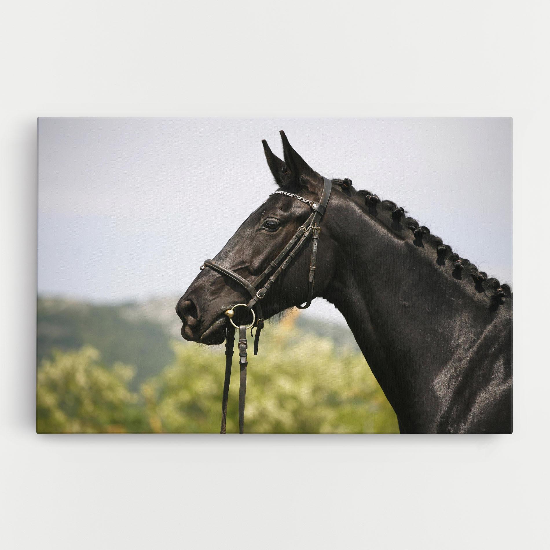 Tablou Canvas Big Ear Horse mockup 0
